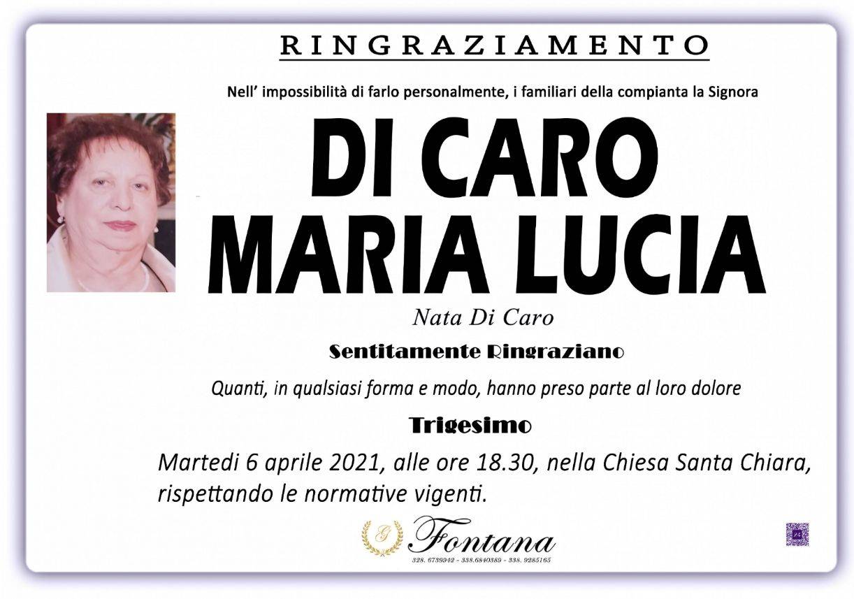 Maria Lucia Di Caro