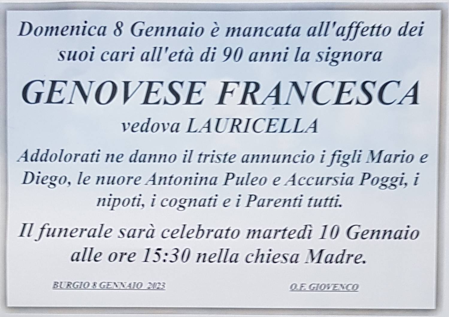 Francesca  Genovese
