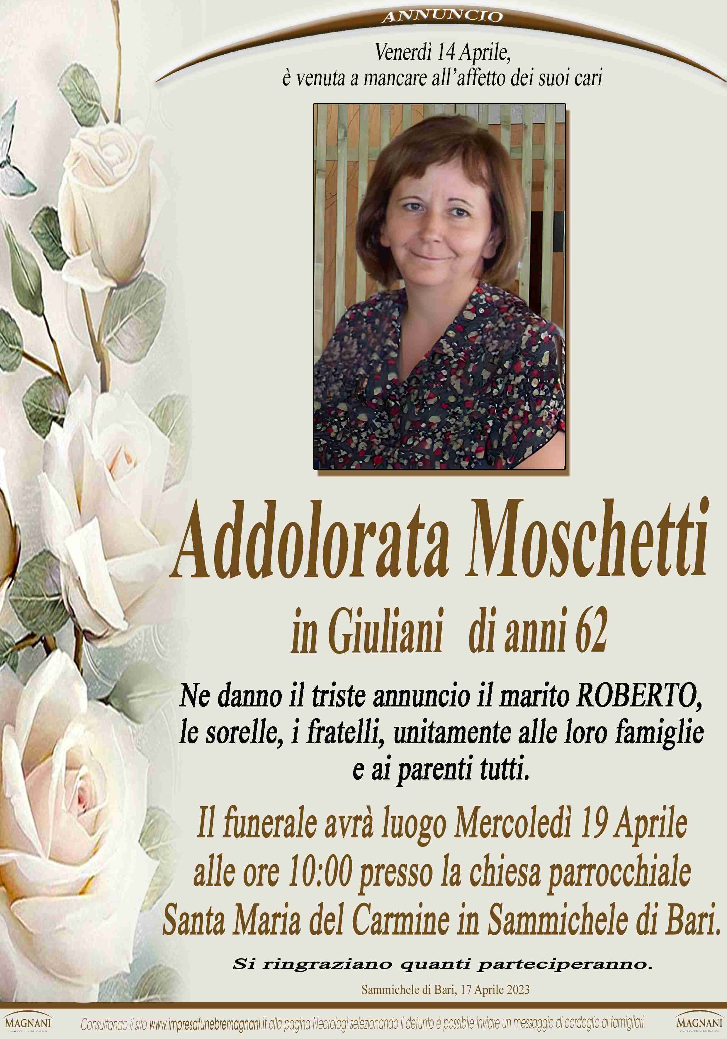 Addolorata Moschetti