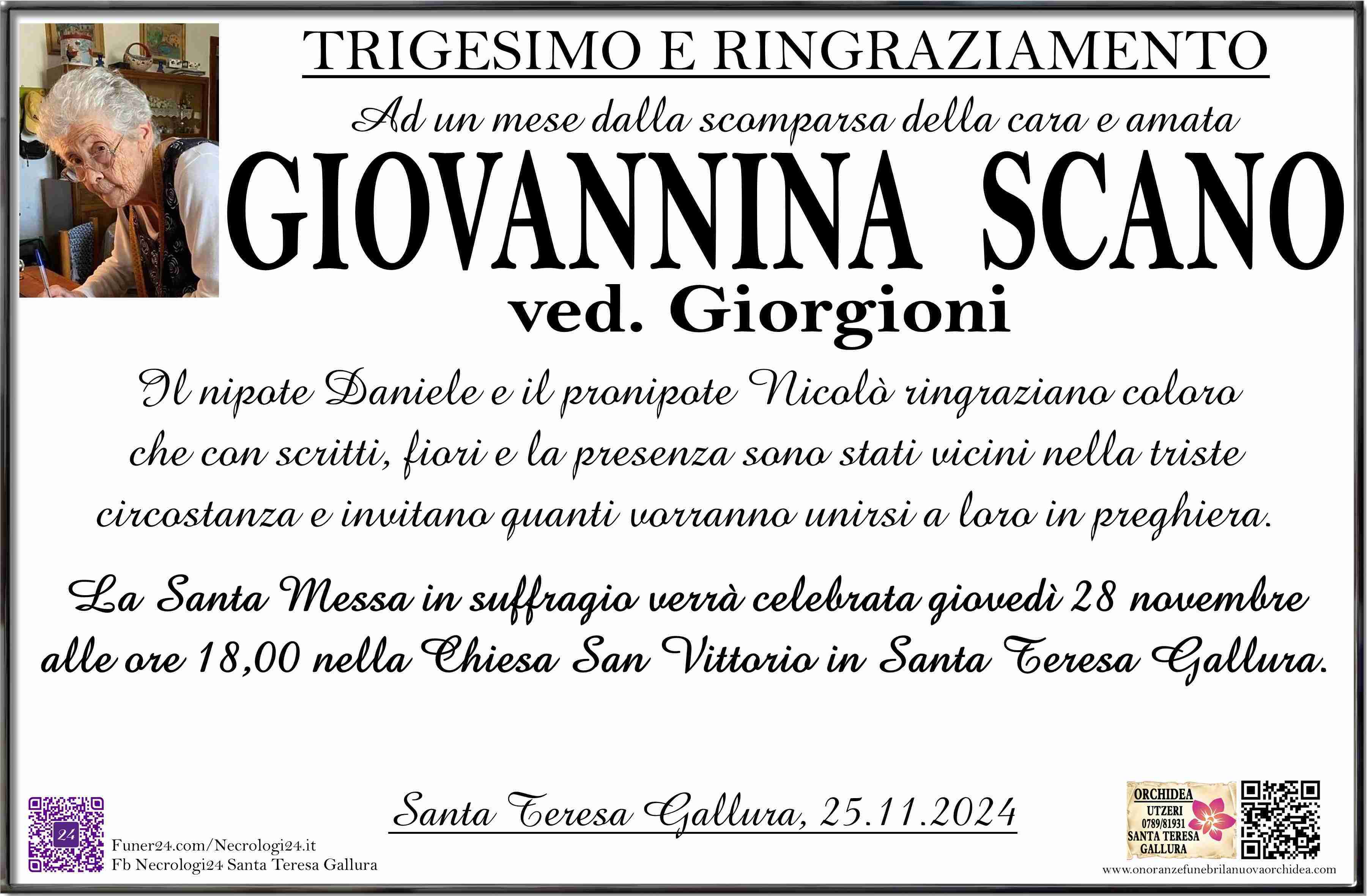 Giovannina Scano