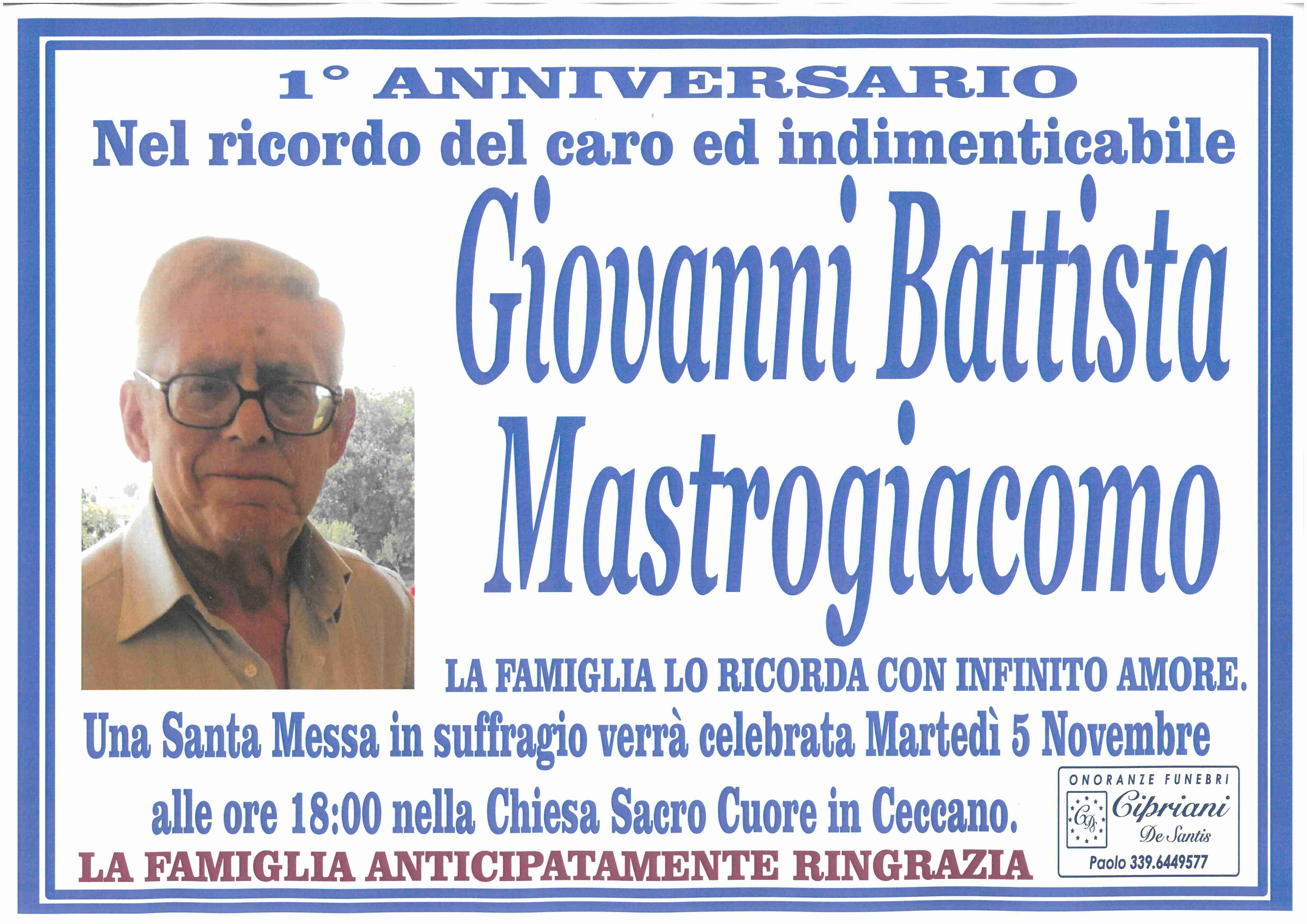 Giovanni Battista Mastrogiacomo