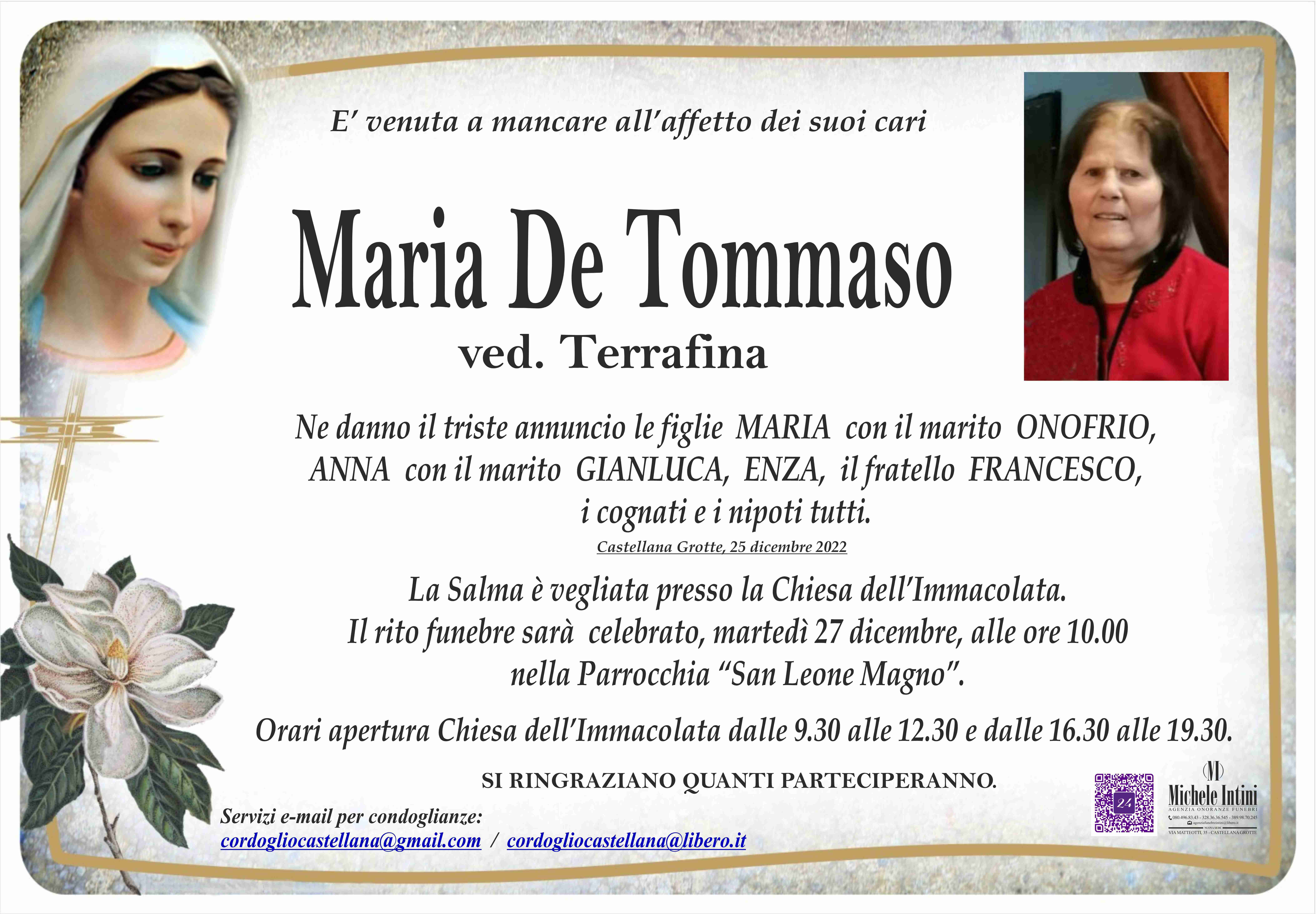 Maria De Tommaso