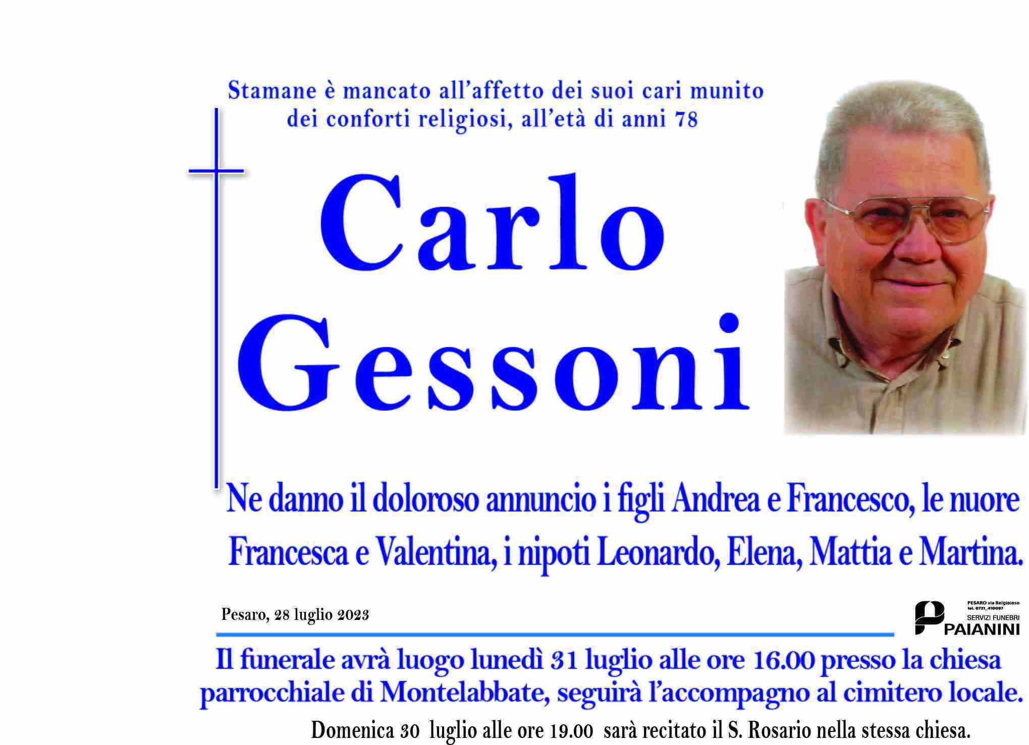 Carlo Gessoni