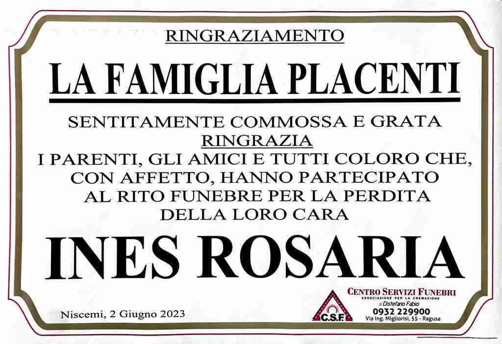 Ines Rosaria Placenti