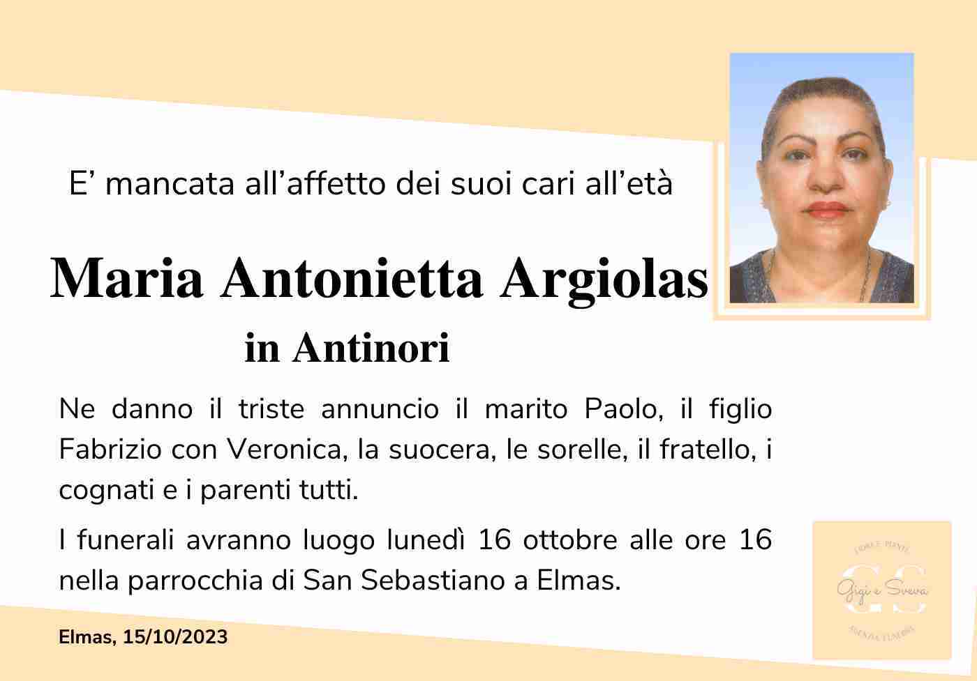 Maria Antonietta Argiolas