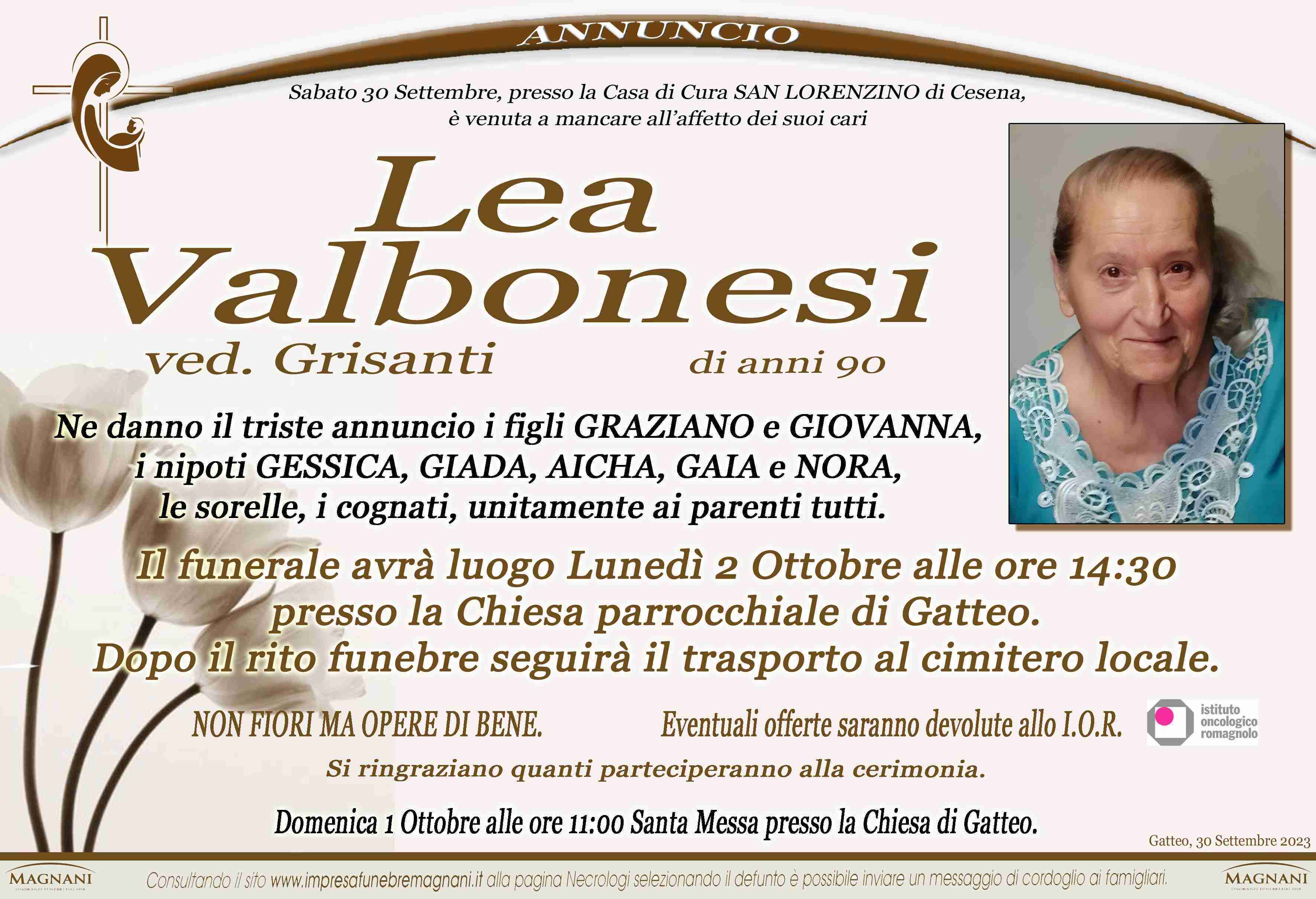 Lea Valbonesi
