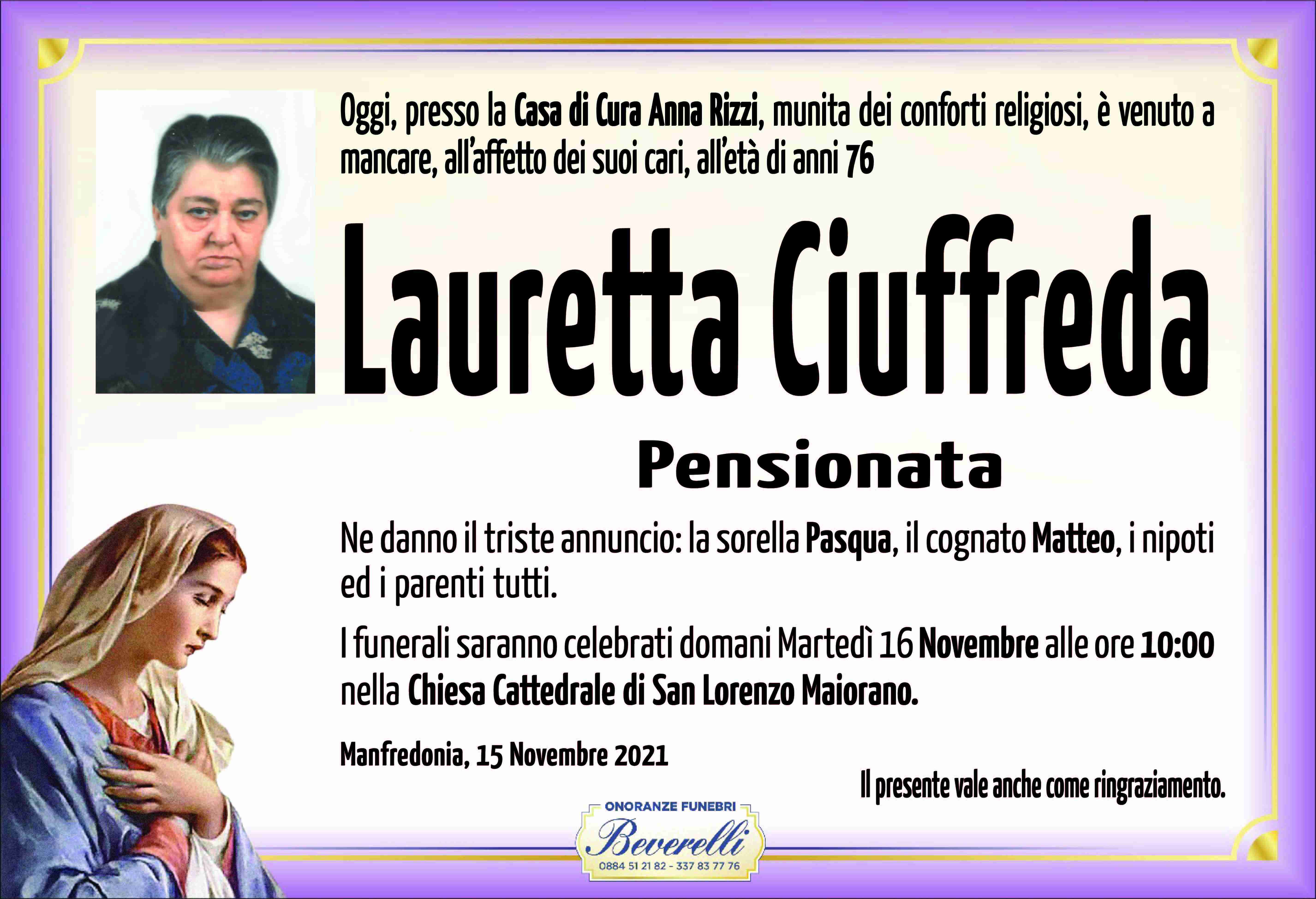 Lauretta Ciuffreda