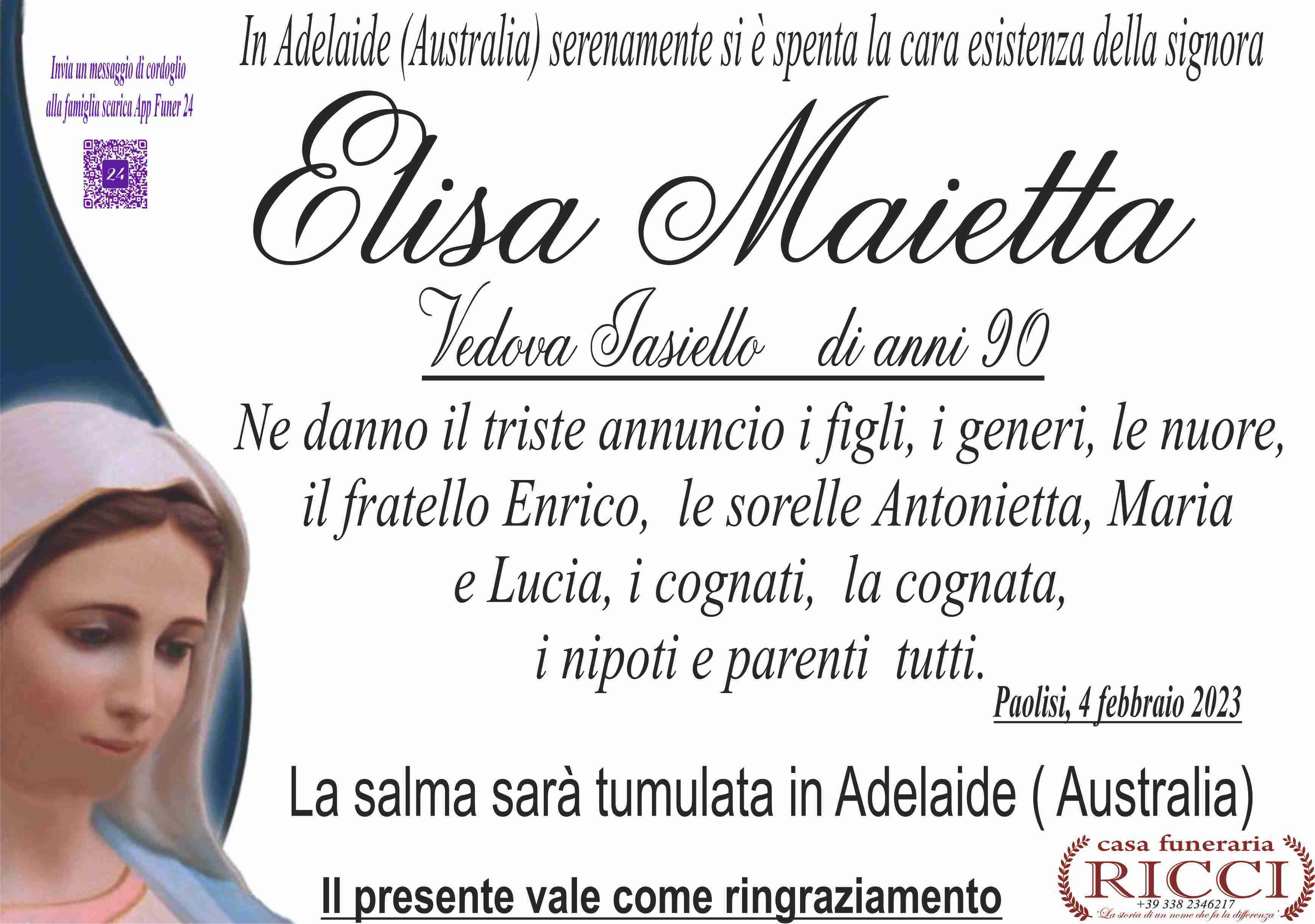 Elisa Maietta