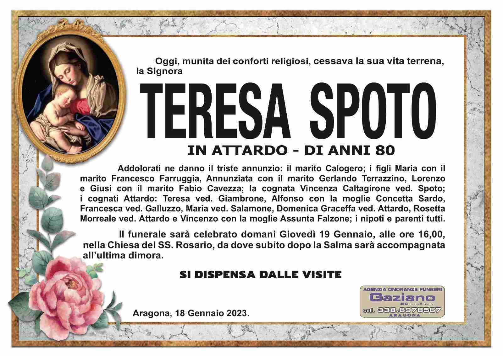 Teresa Spoto