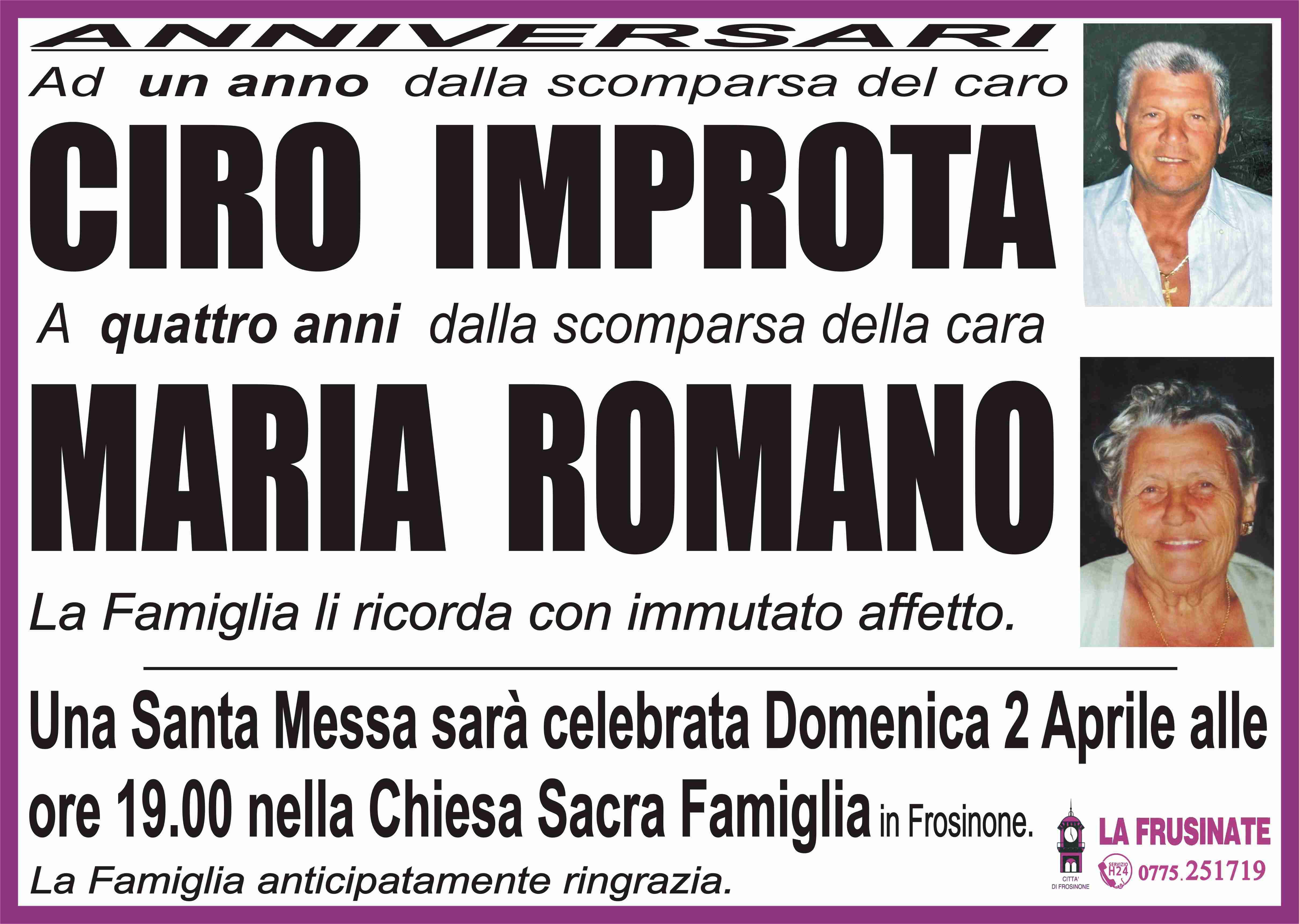 Ciro Improta e Maria Romano