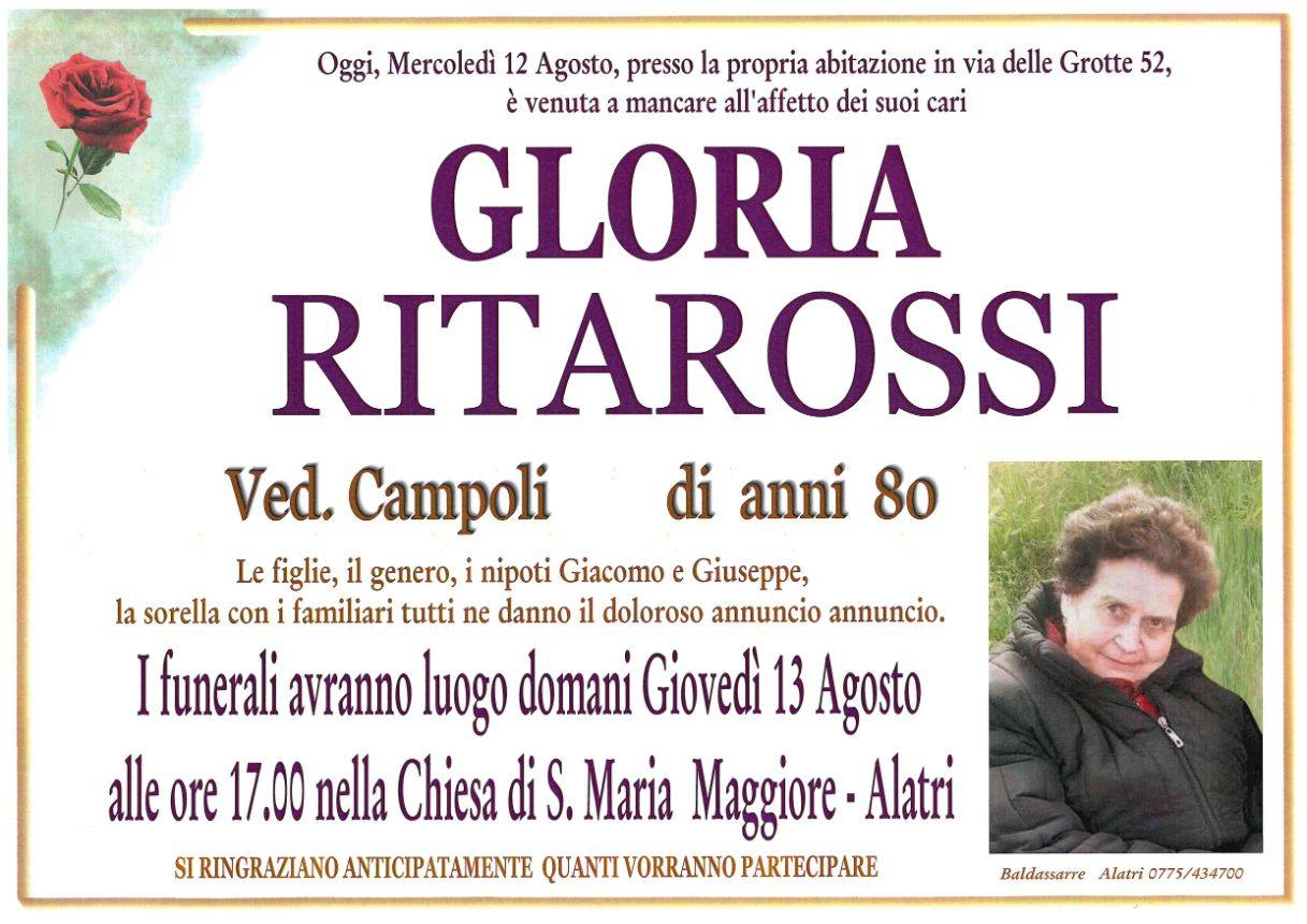 Gloria Ritarossi
