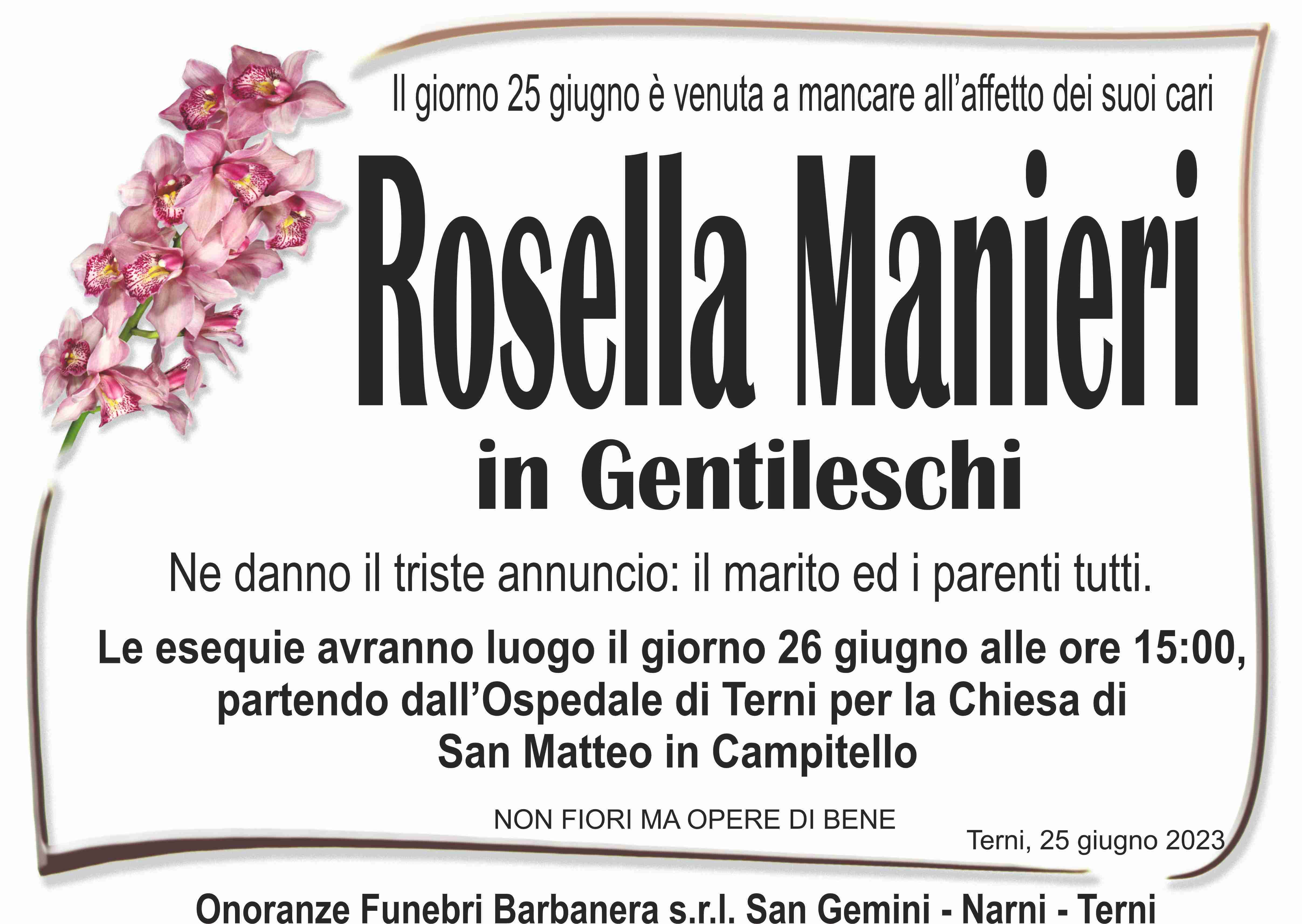 Rosella Manieri
