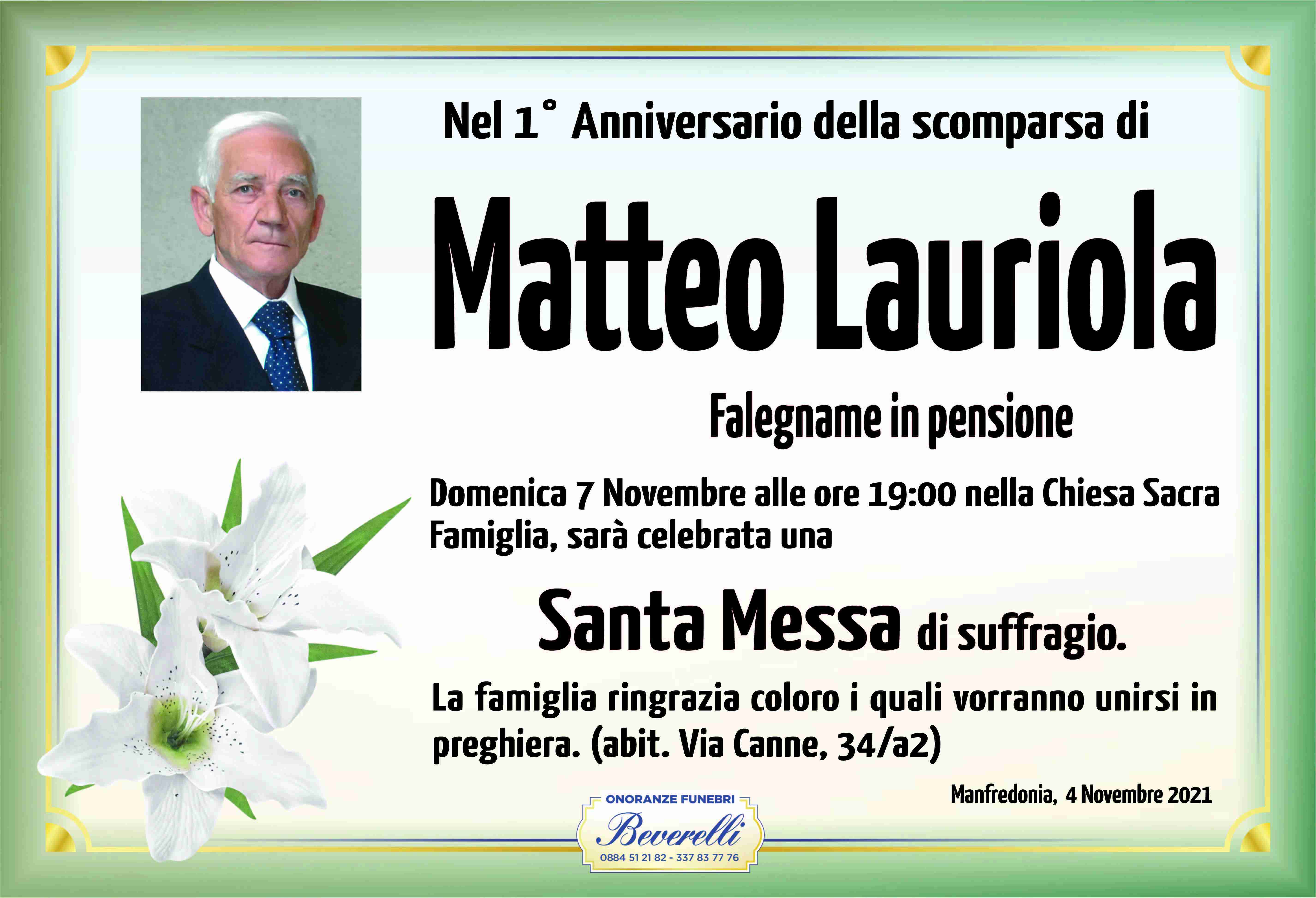 Matteo Lauriola