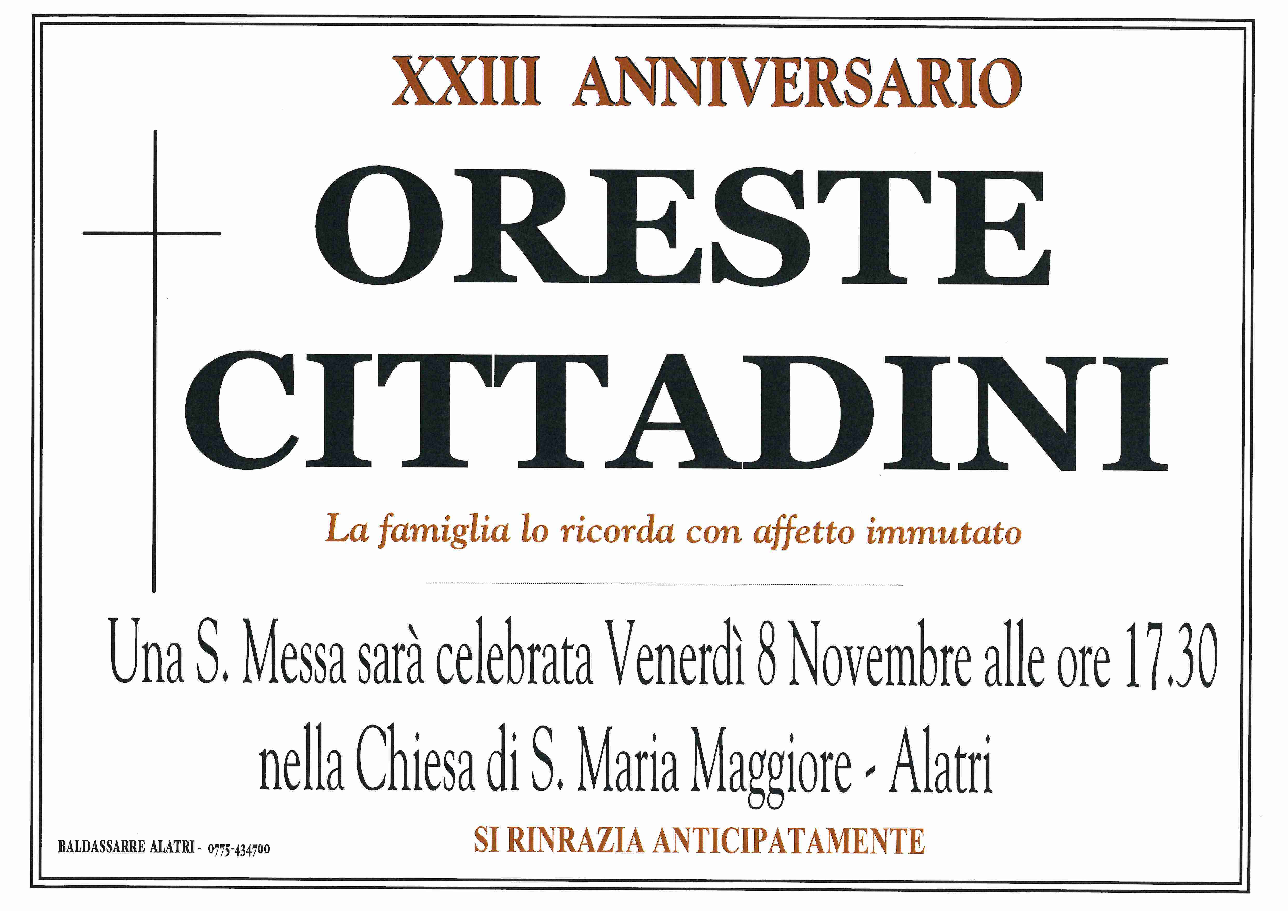 Cittadini Oreste