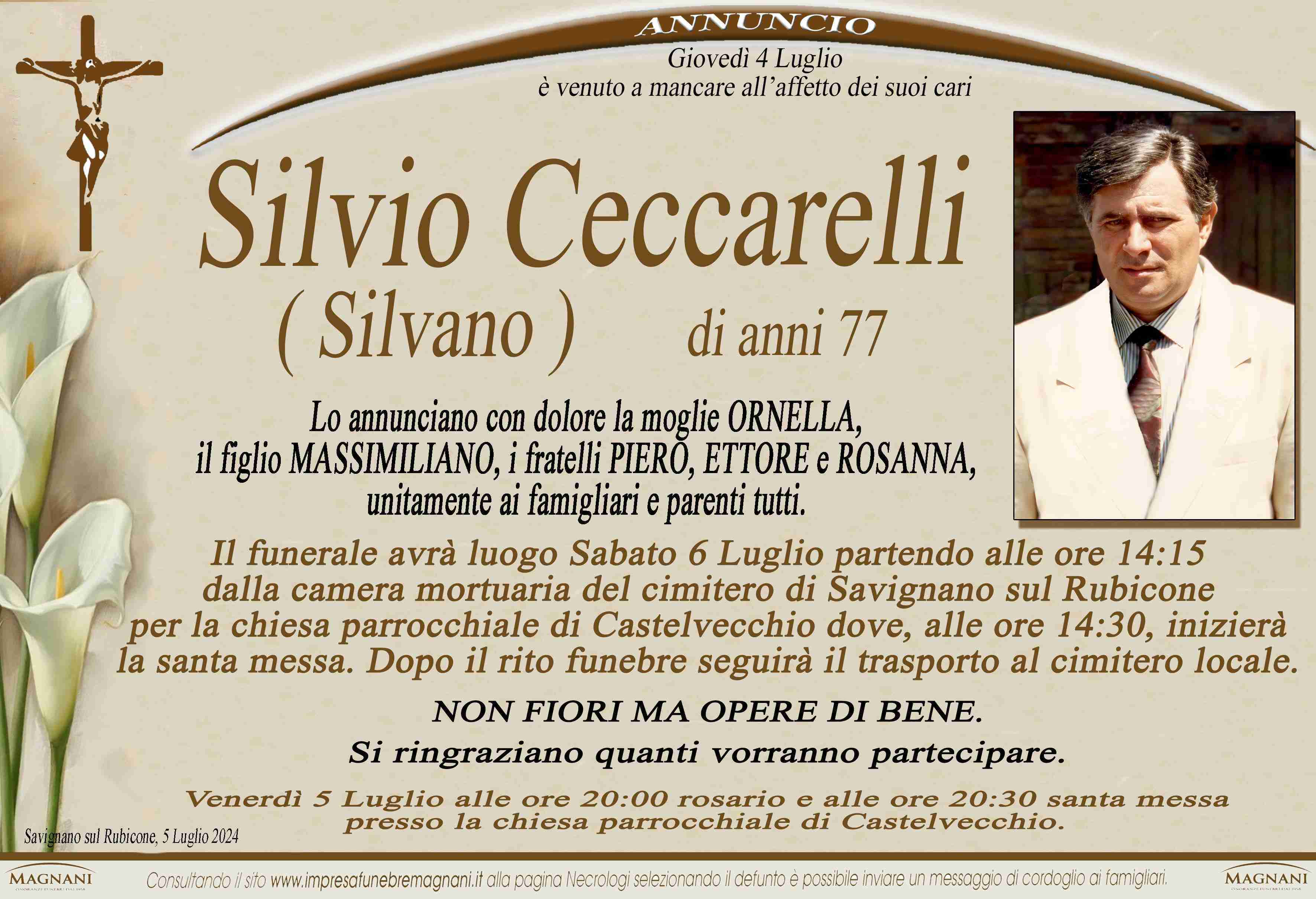 Silvio (Silvano) Ceccarelli