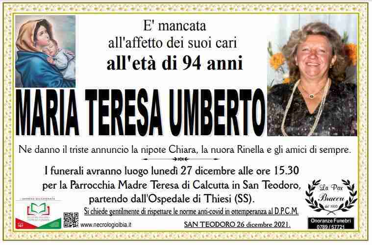 Maria Teresa Umberto