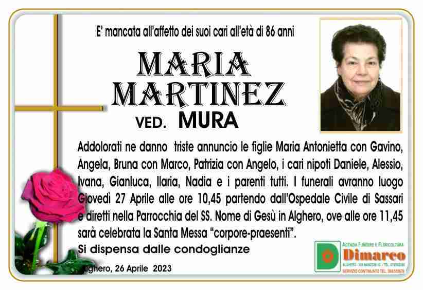 Maria Martinez ved. Mura
