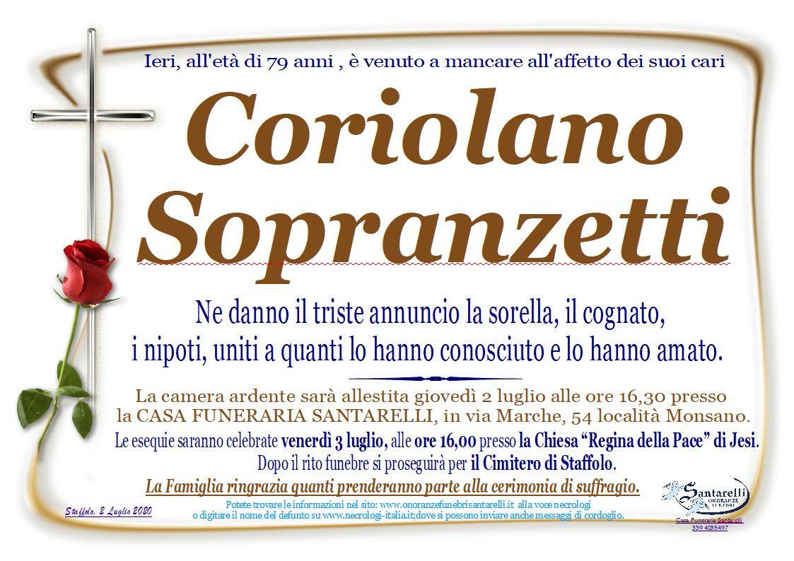 Coriolano Sopranzetti