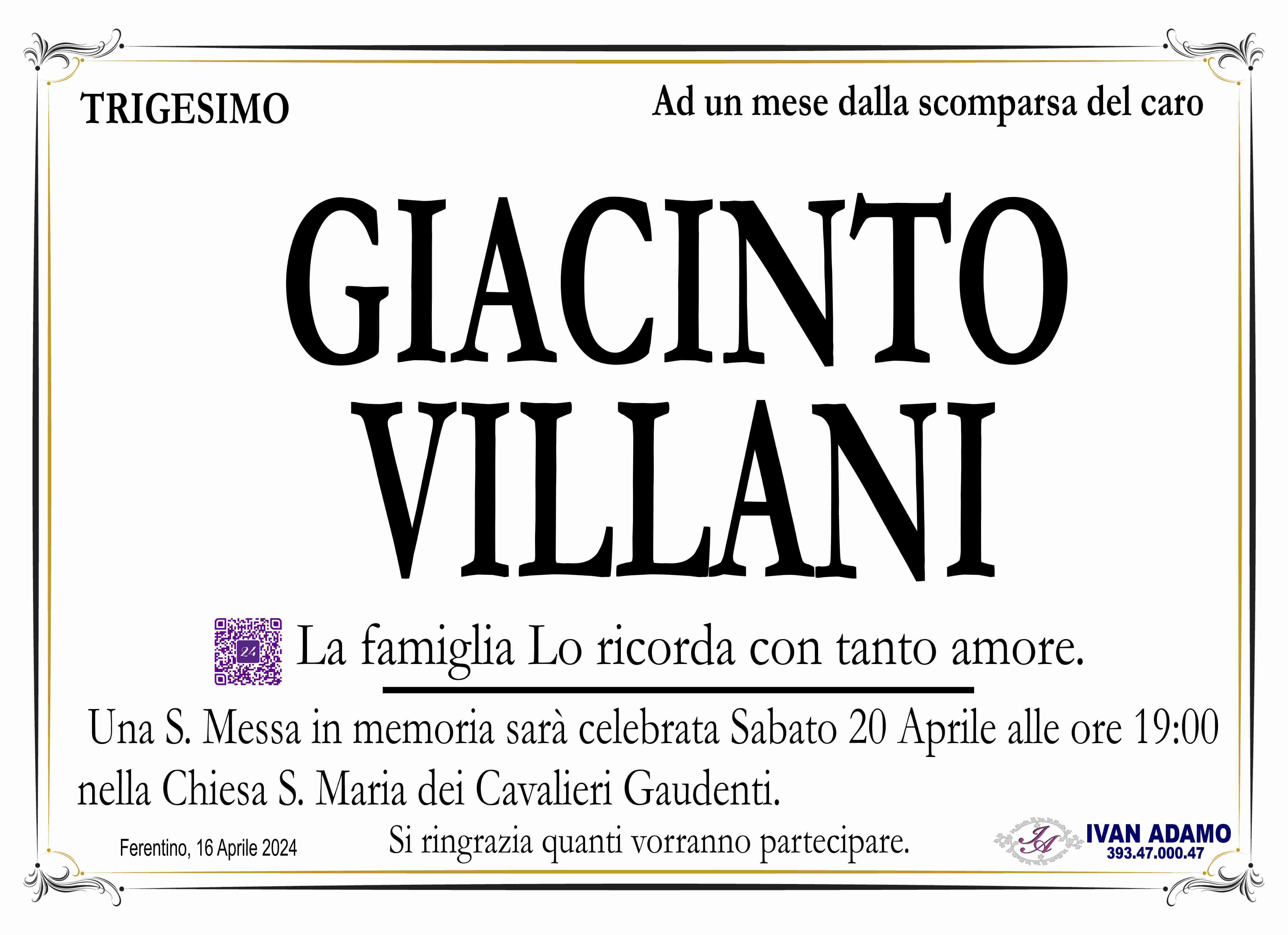 Giacinto Villani