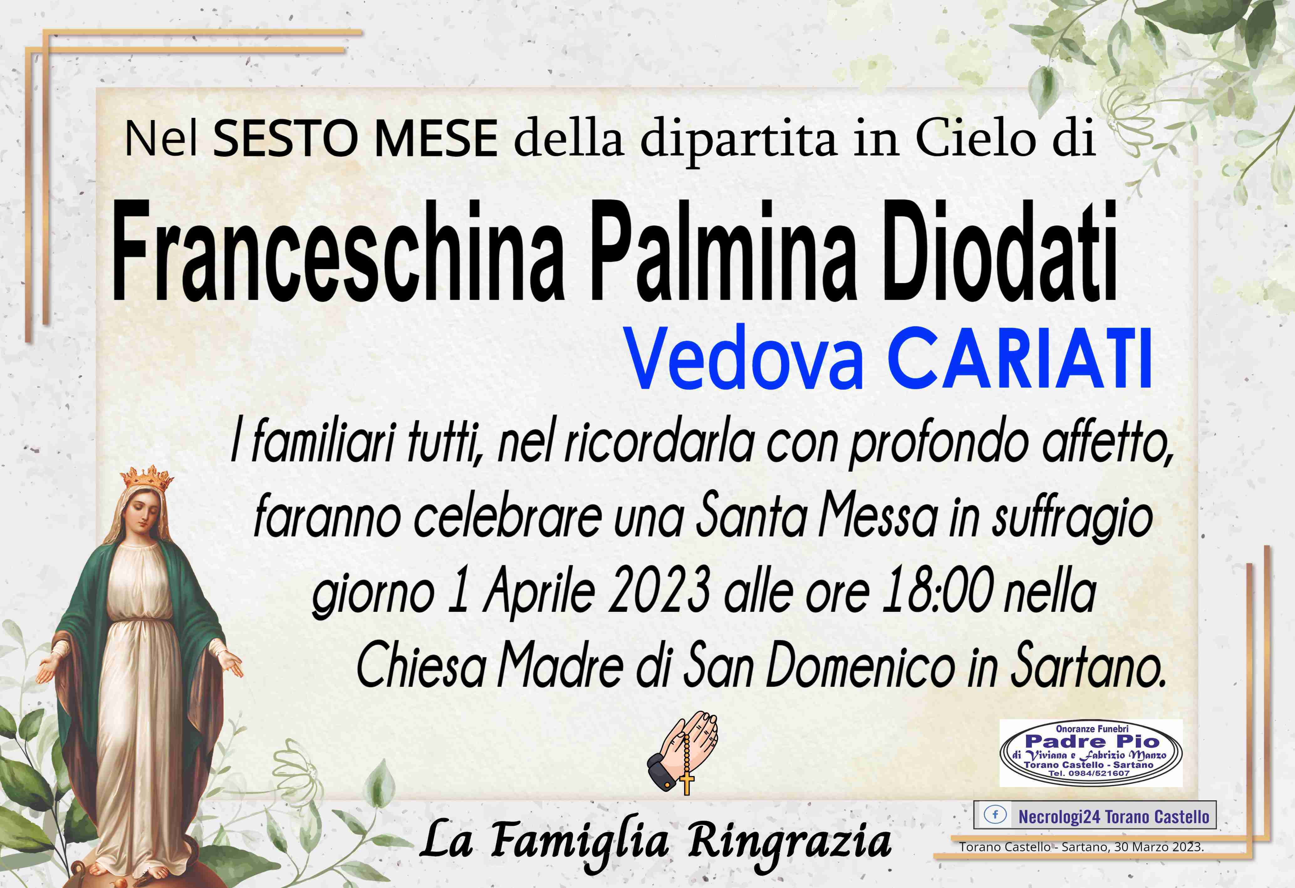 Franceschina Palmina Diodati