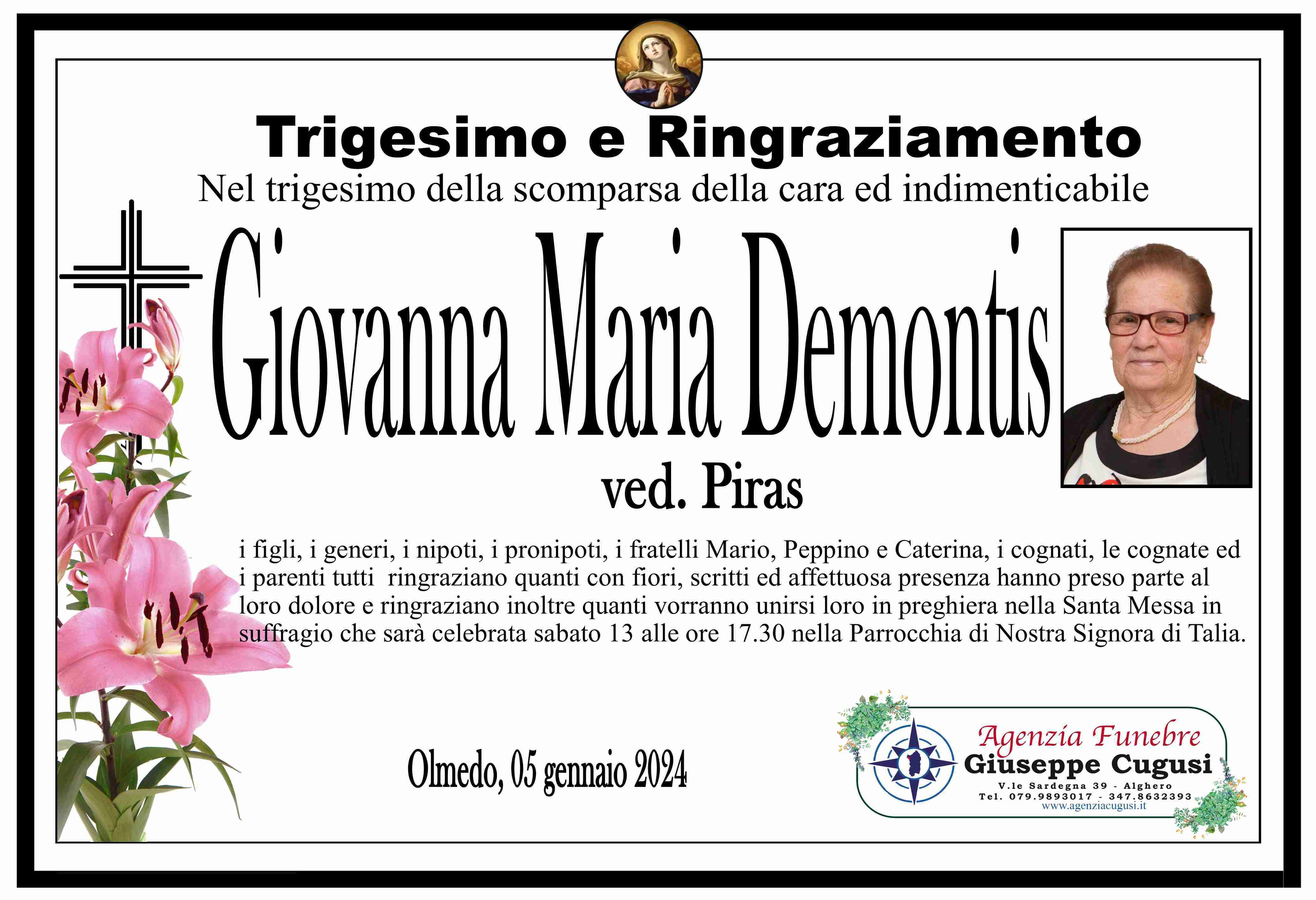 Giovanna Maria Demontis