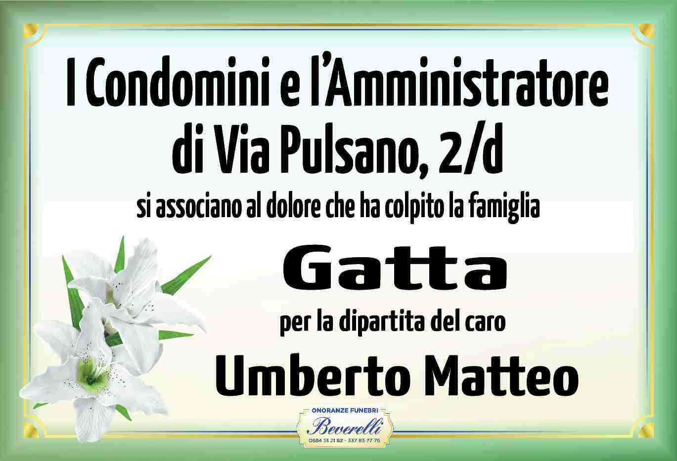 Umberto Matteo Gatta