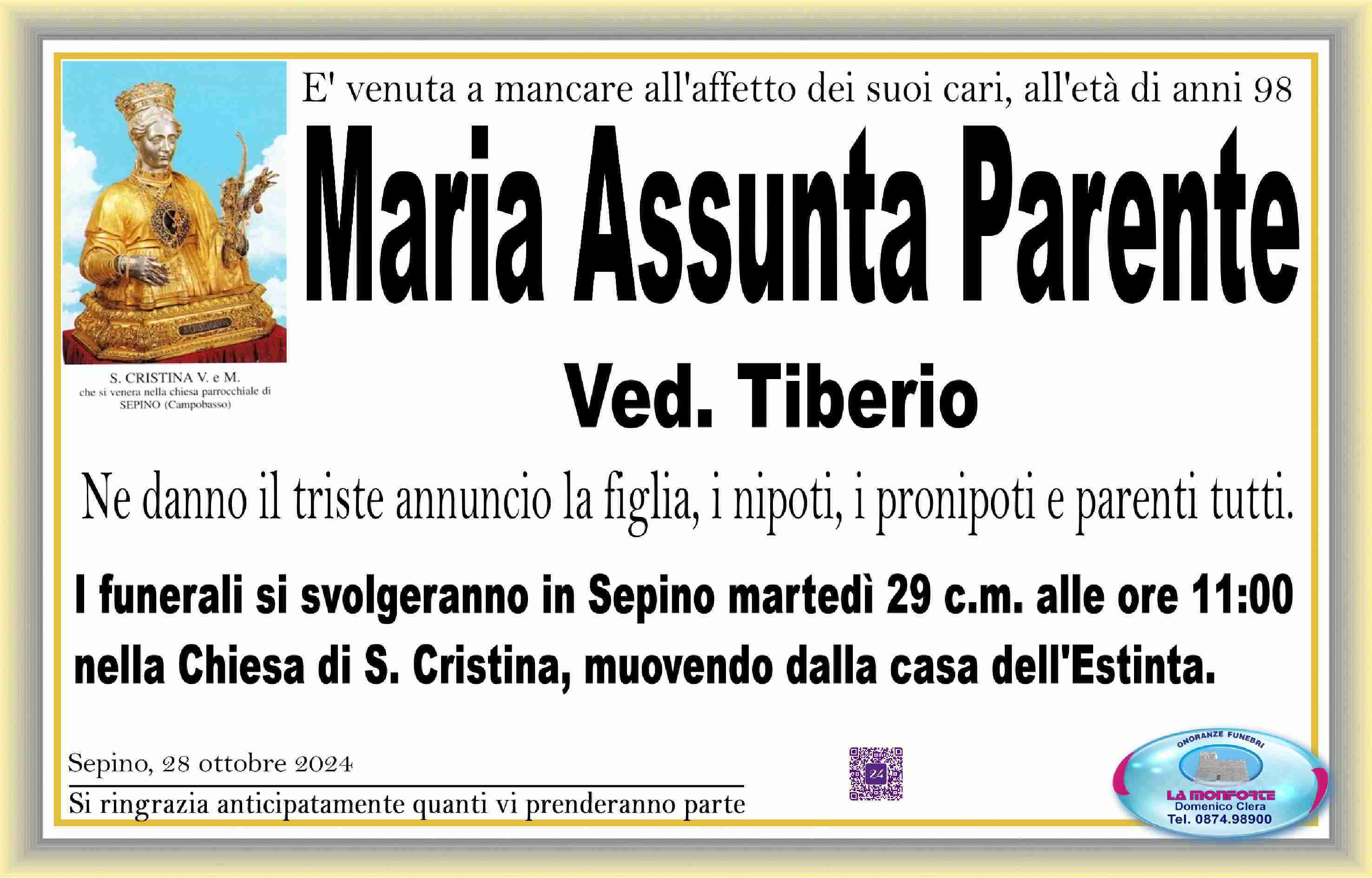 Maria Assunta Parente