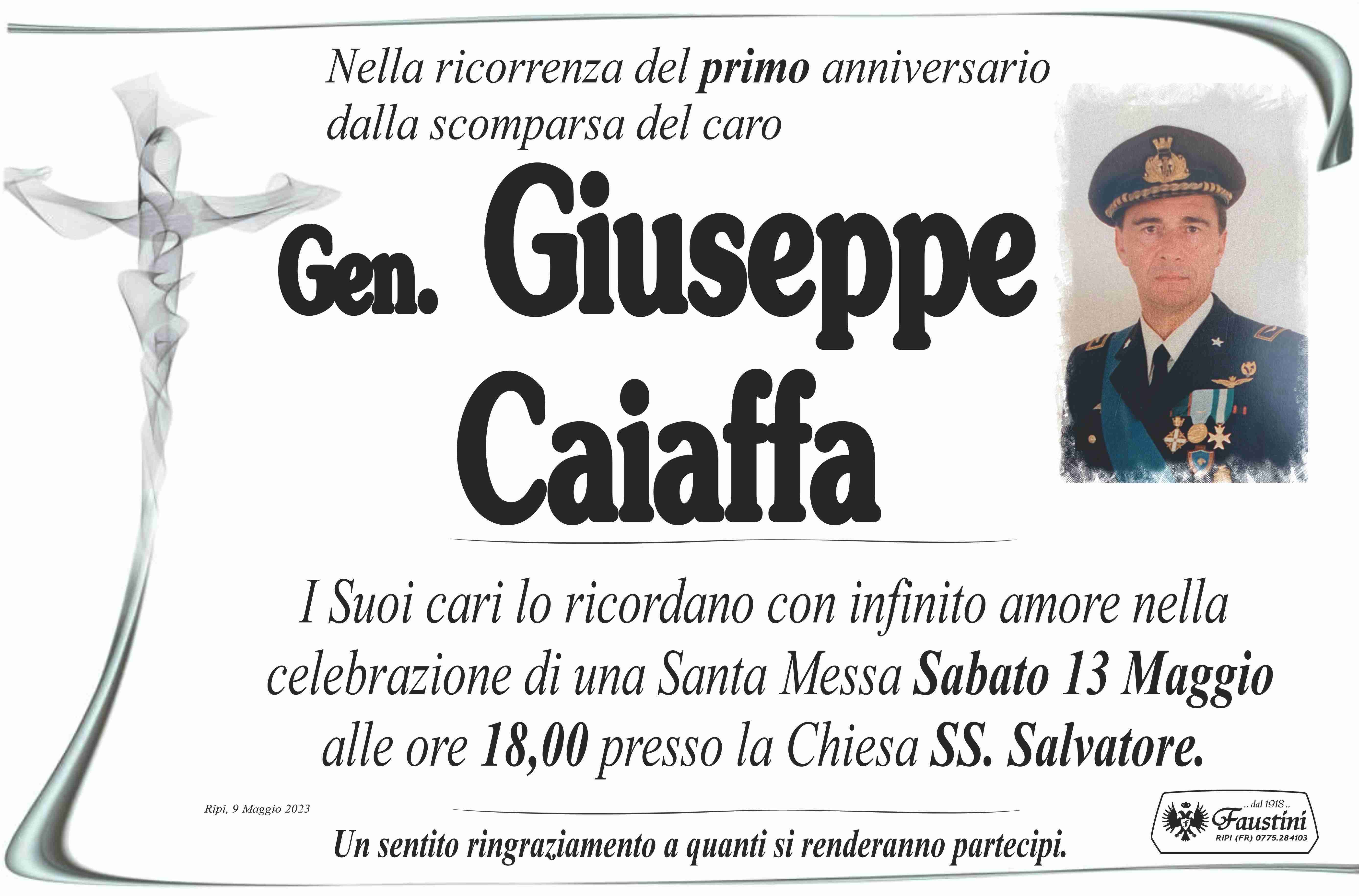 Gen. Giuseppe Caiaffa