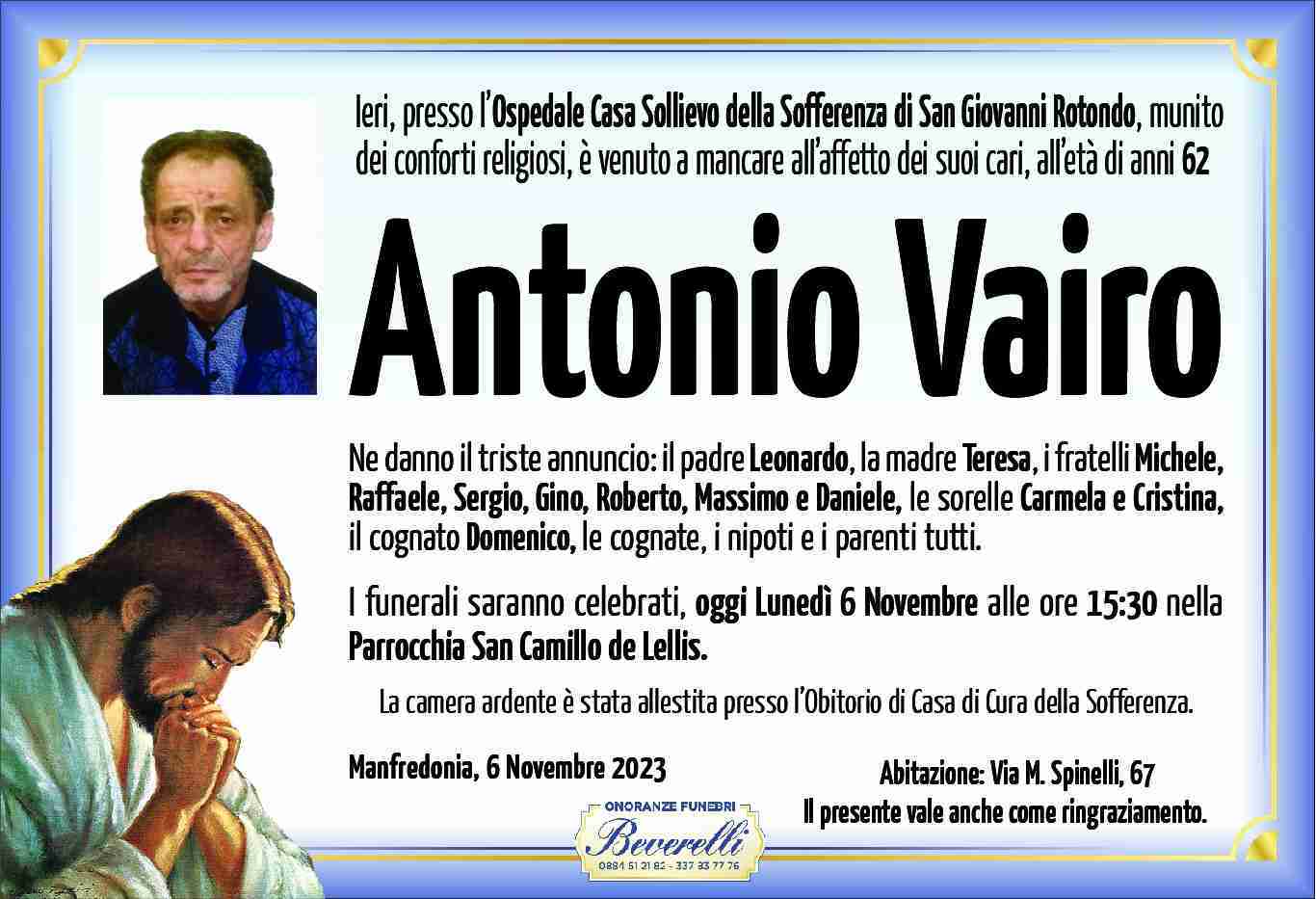 Antonio Vairo