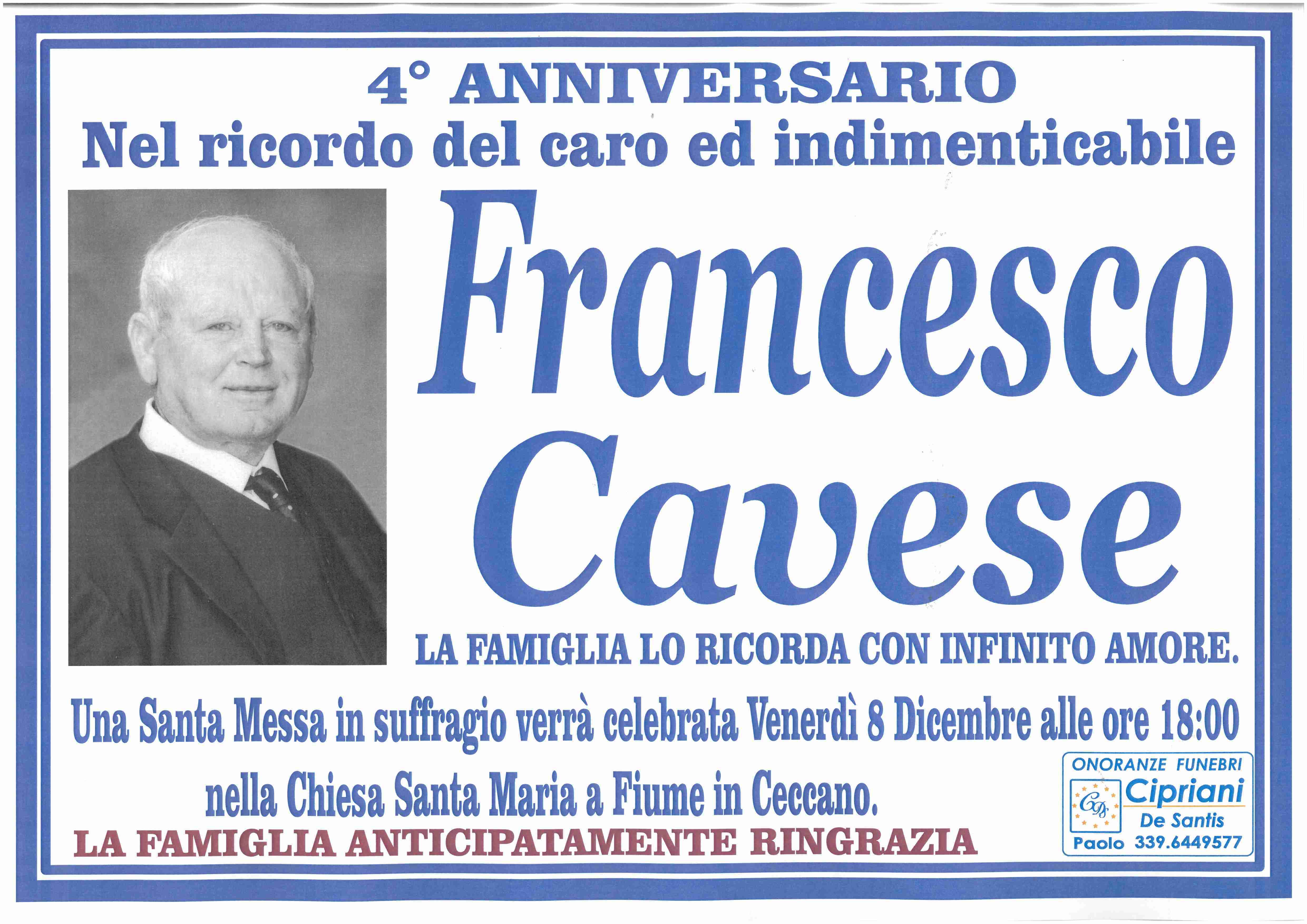 Francesco Cavese