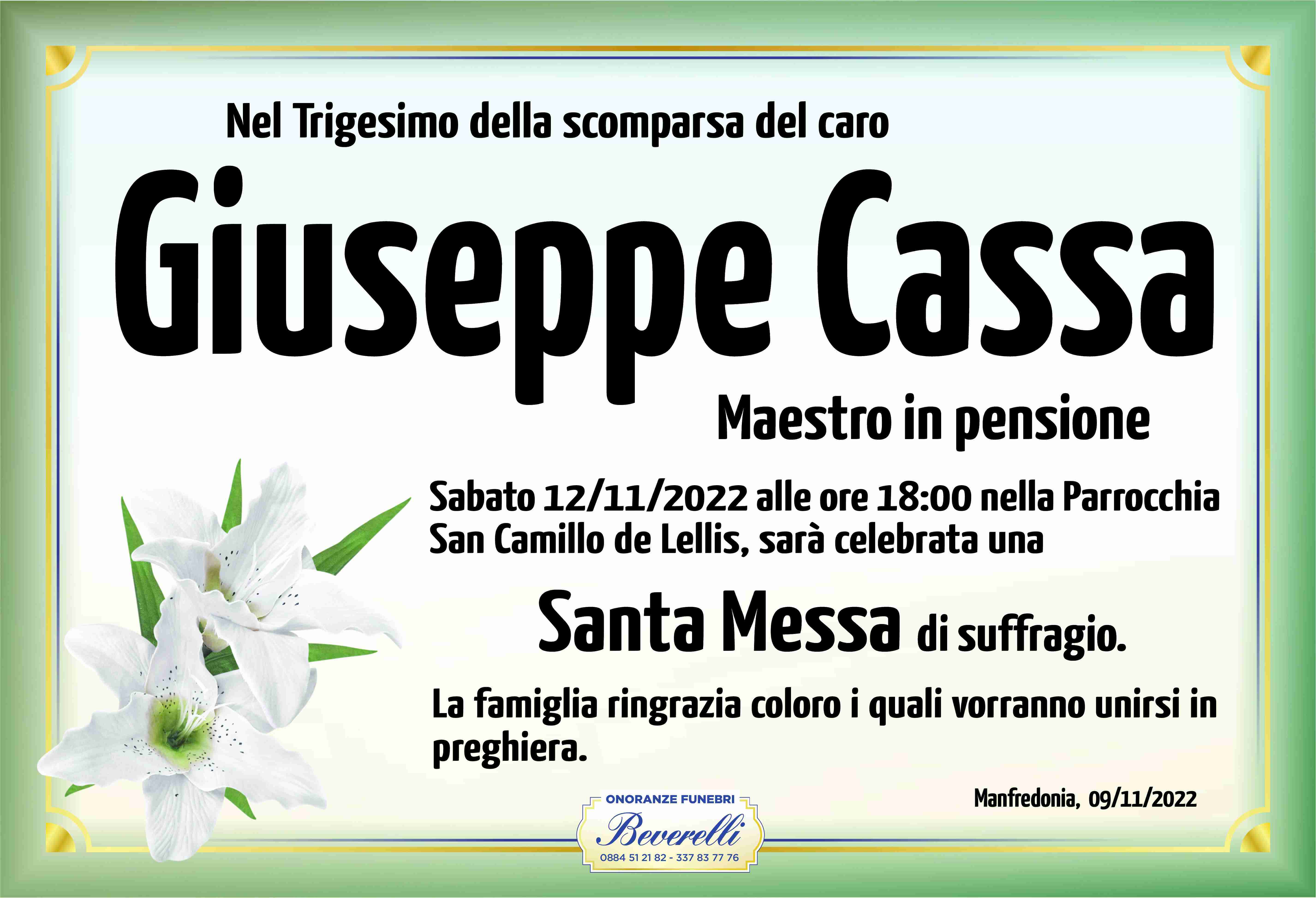 Giuseppe Cassa