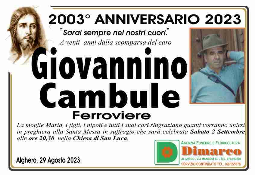 Giovannino Cambule