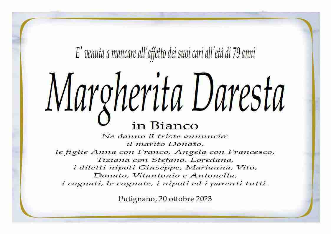 Margherita Daresta
