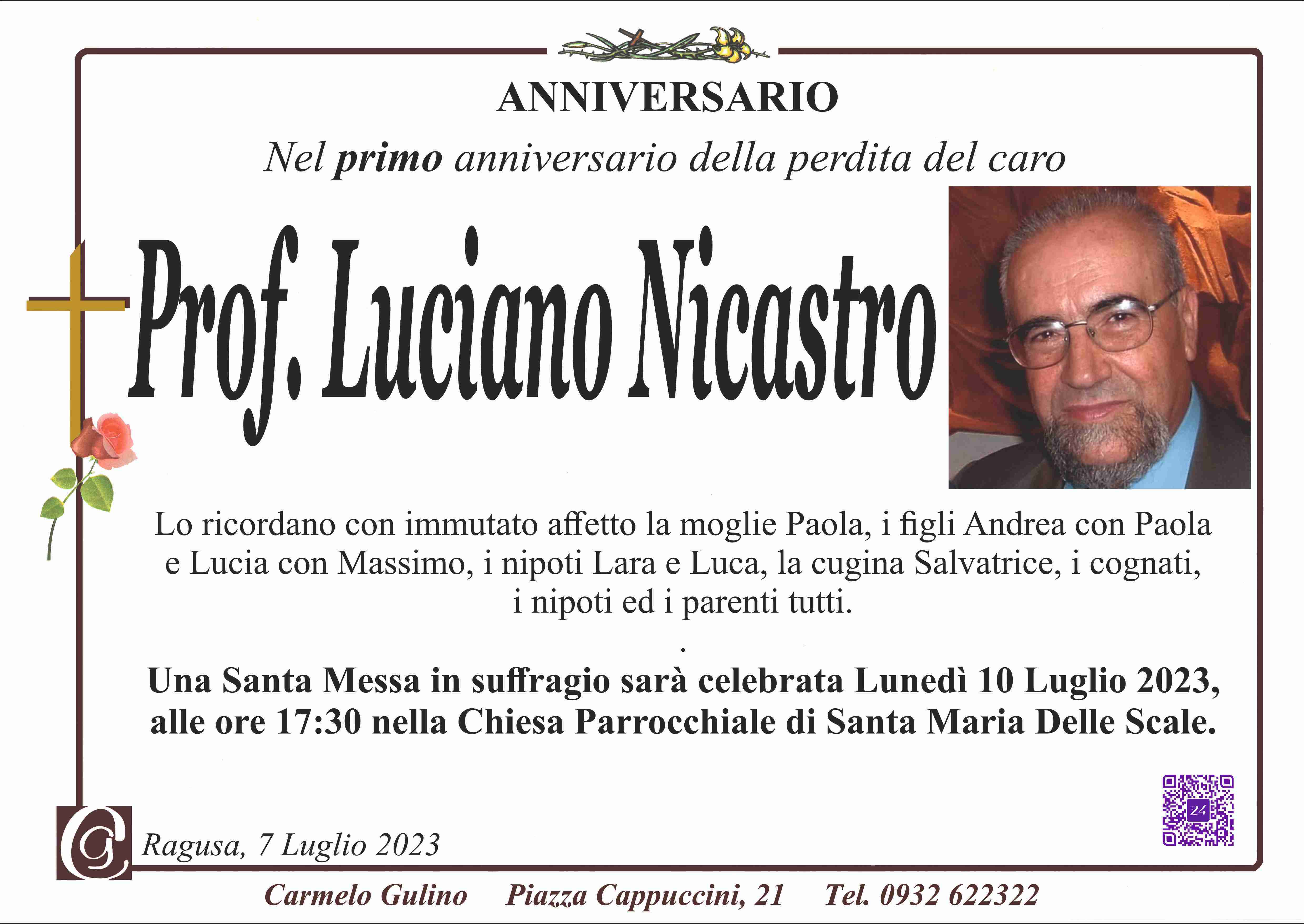 Prof. Luciano Nicastro