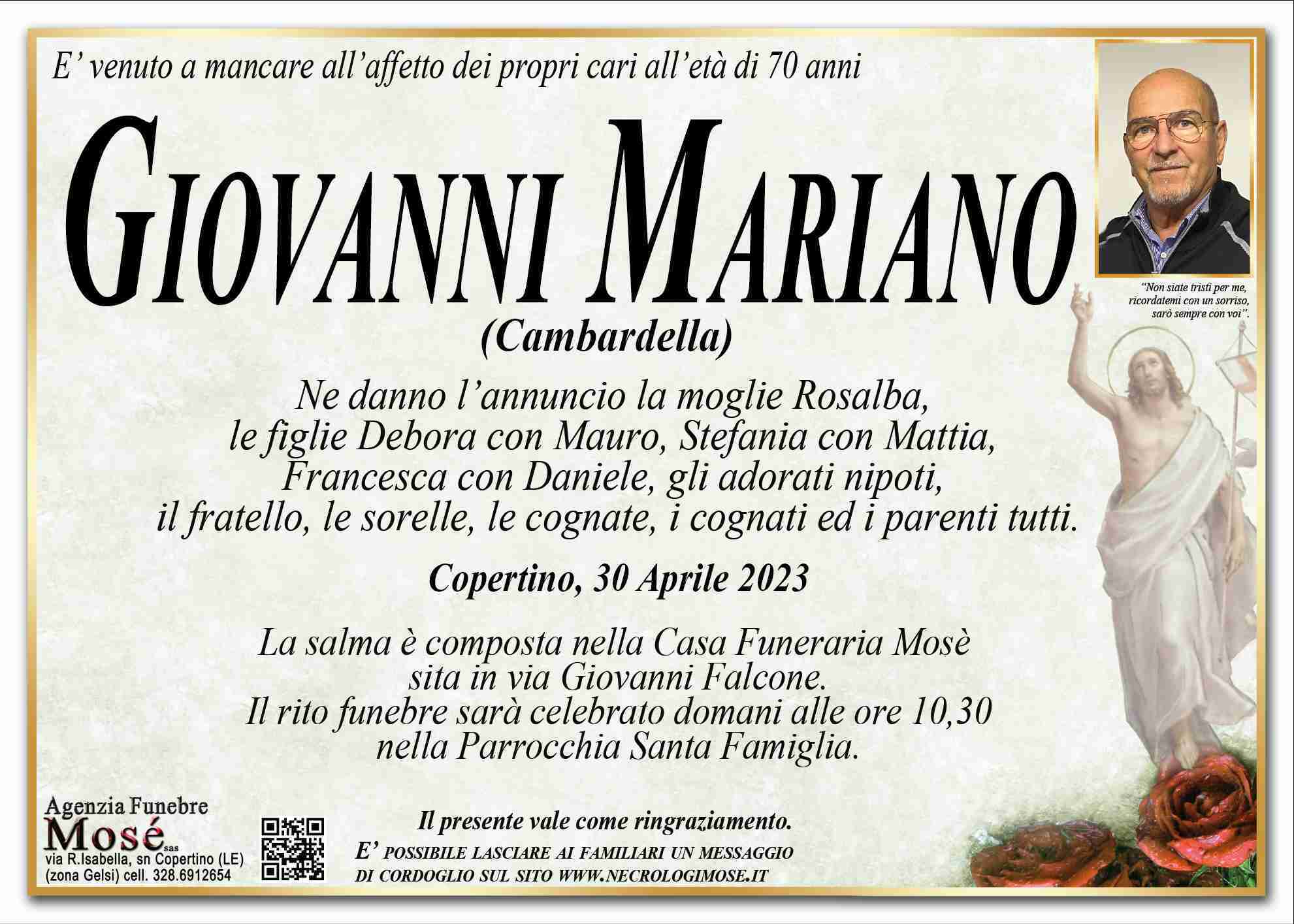 Mariano Giovanni