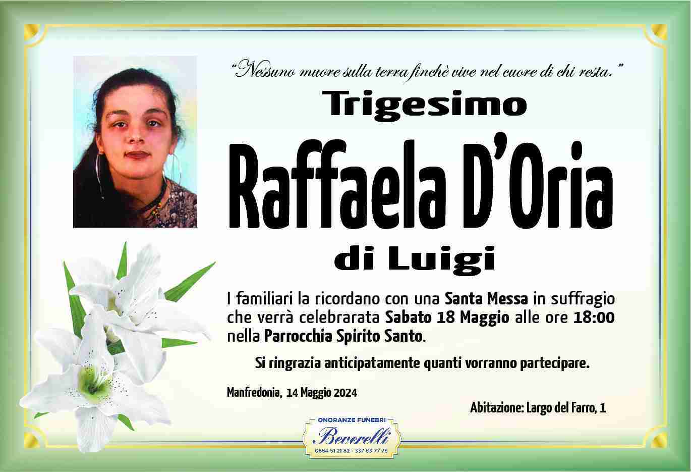 Raffaela D'Oria