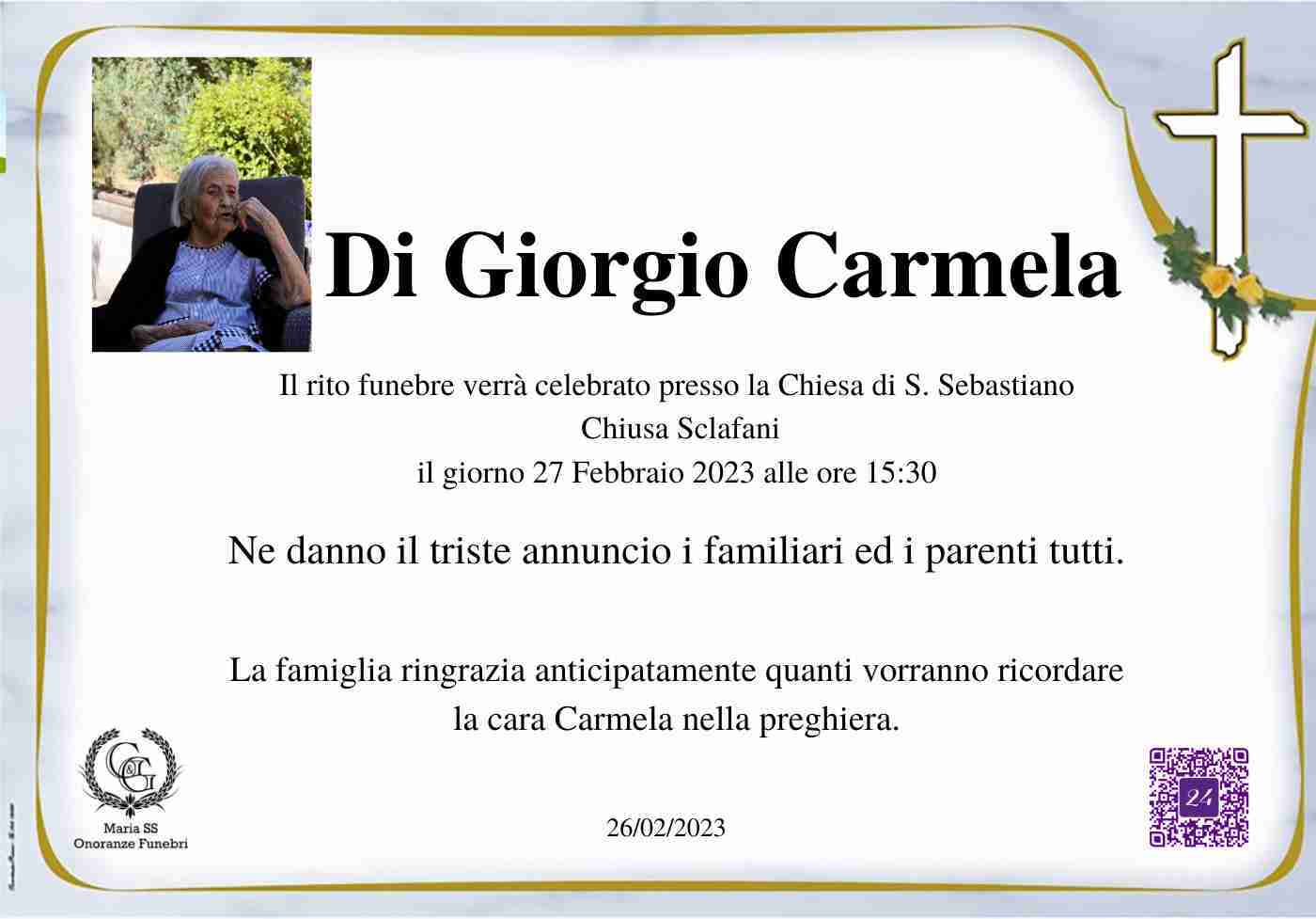Carmela Di Giorgio