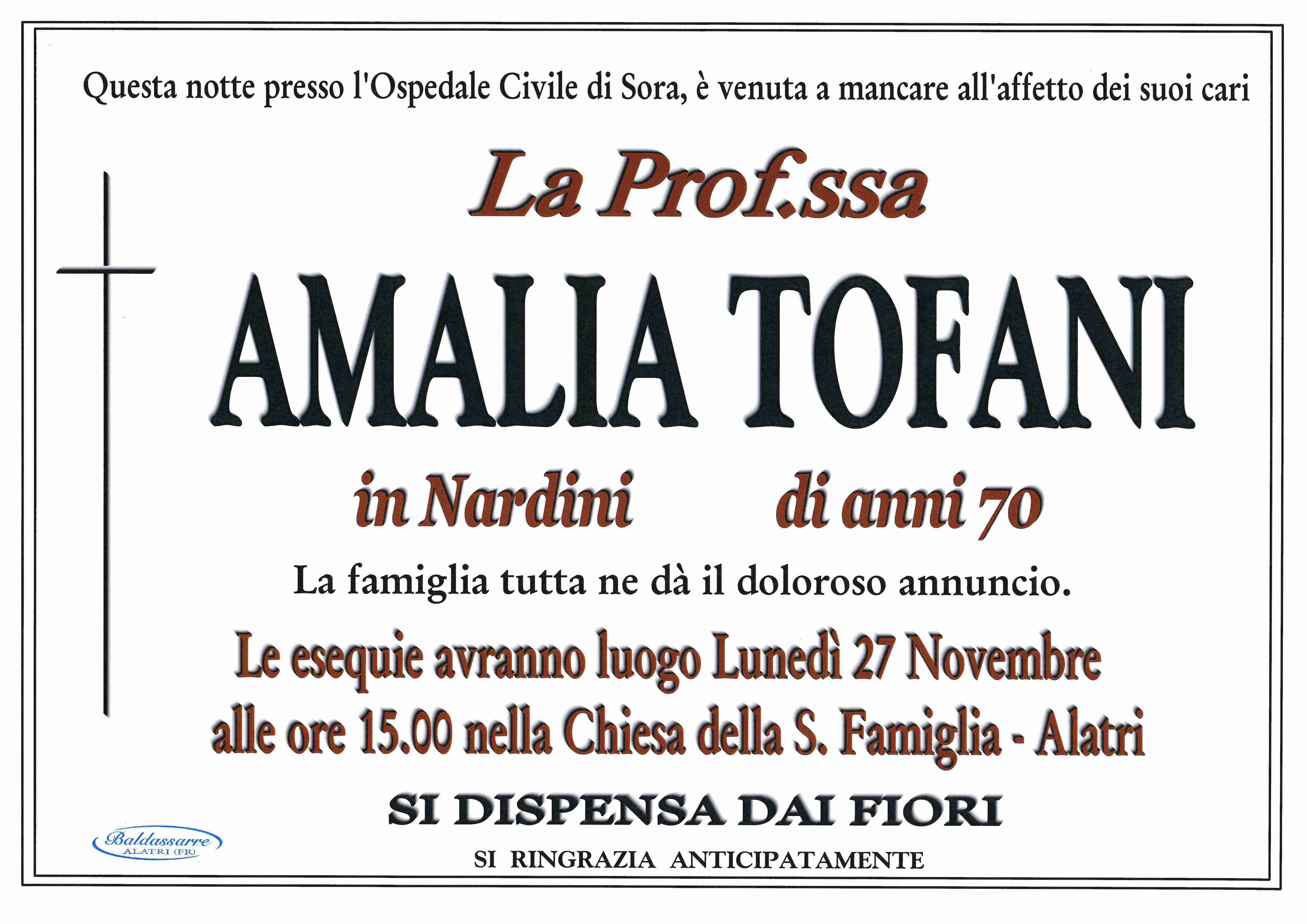Amalia Tofani