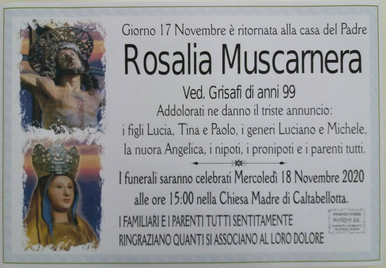 Rosalia Muscarnera