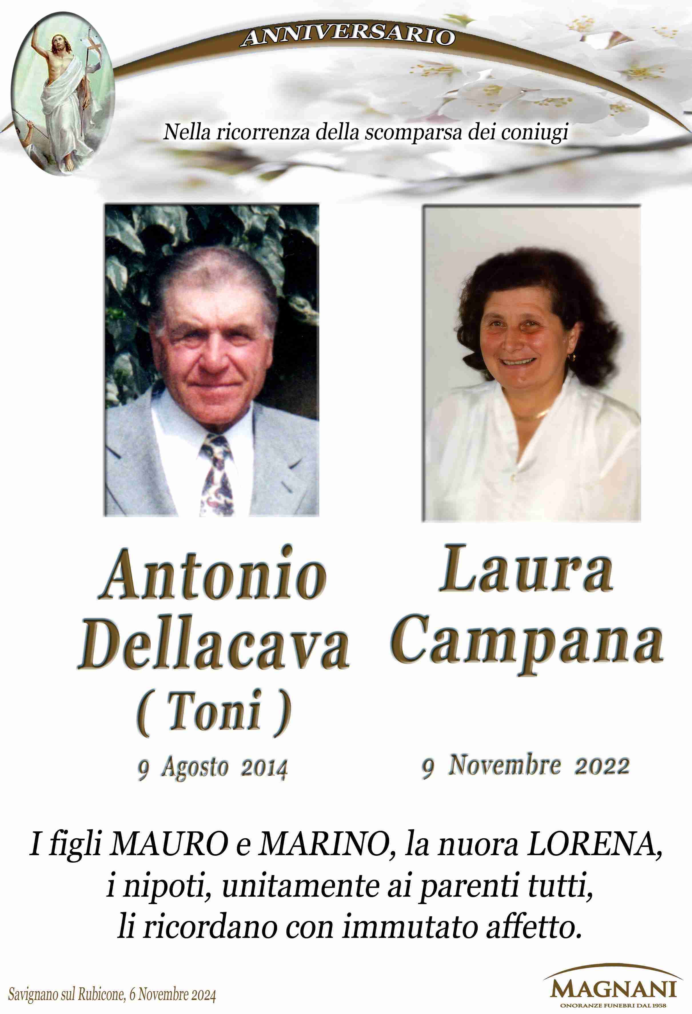 Antonio Dellacava e Laura Campana