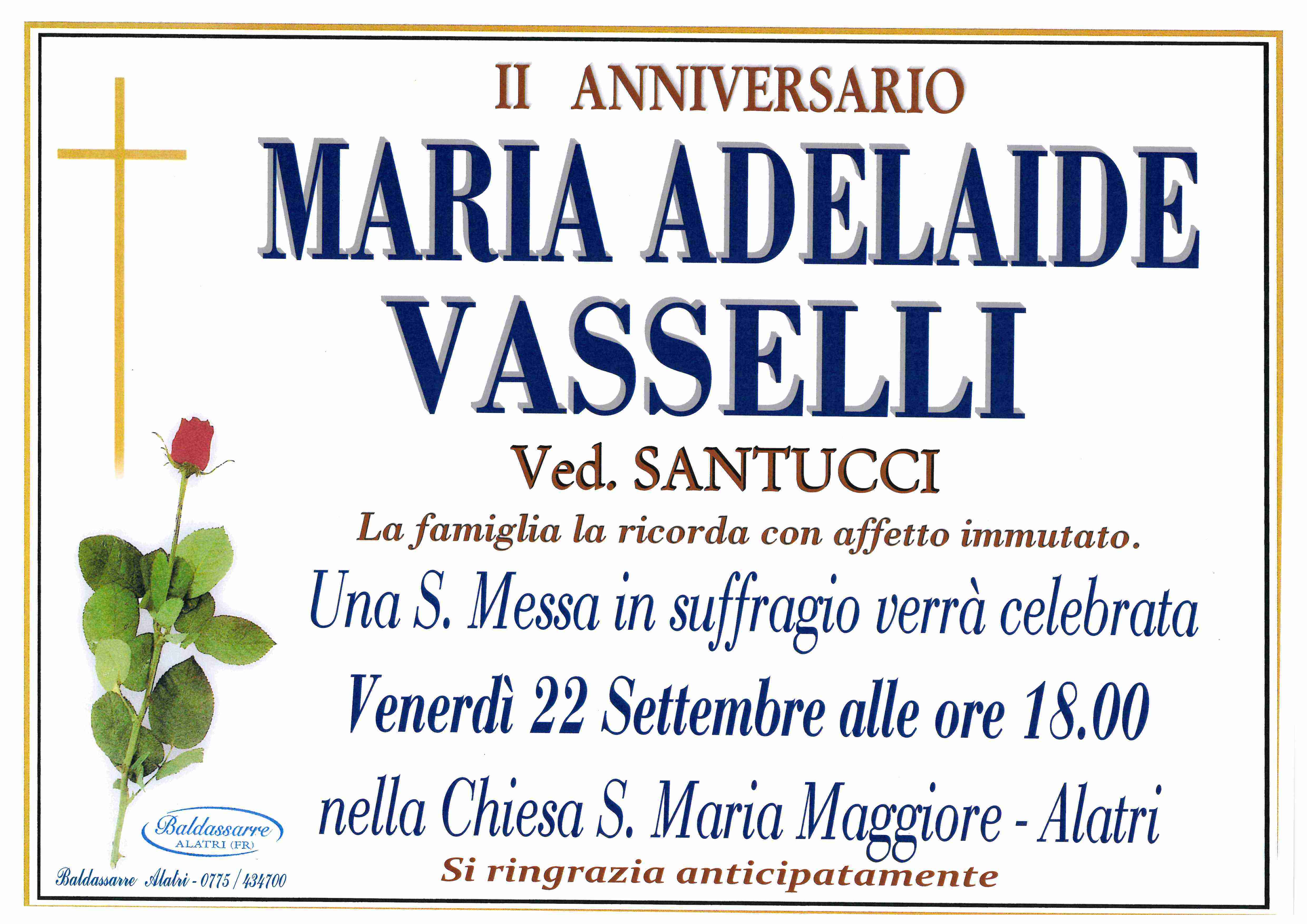 Maria Adelaide Vasselli