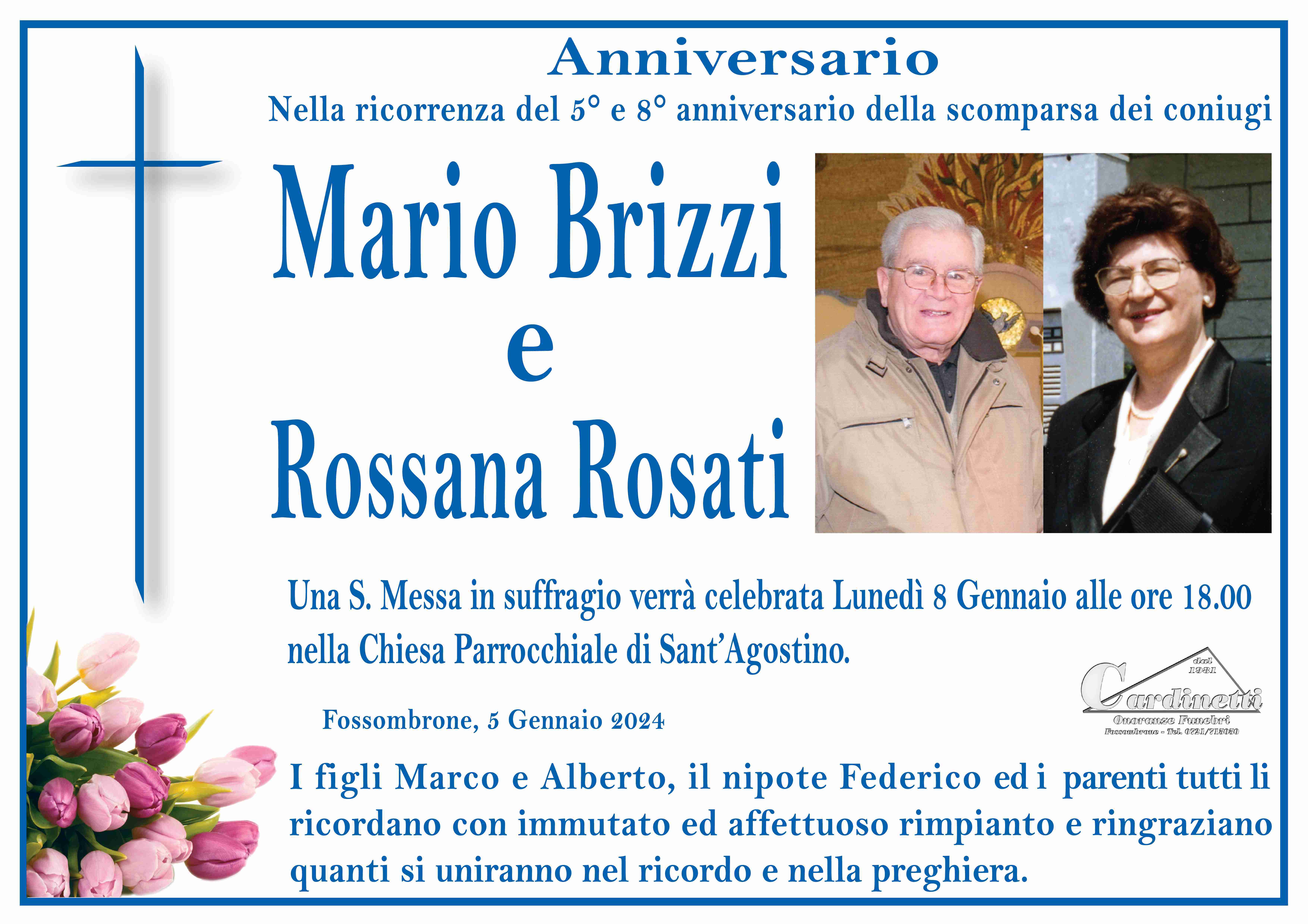 Mario Brizzi e Rossana Rosati