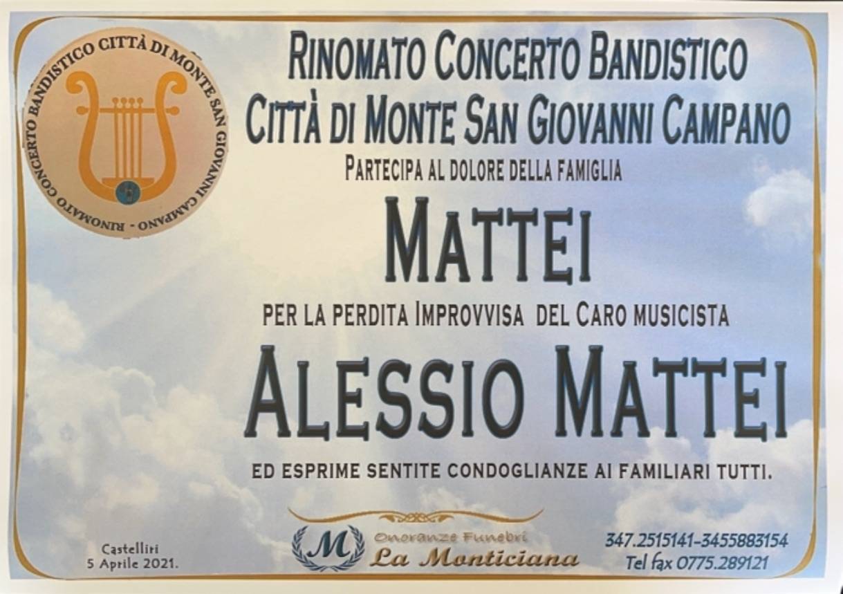 Rinomato Concerto Bandistico - Città di Monte San Giovanni Campano