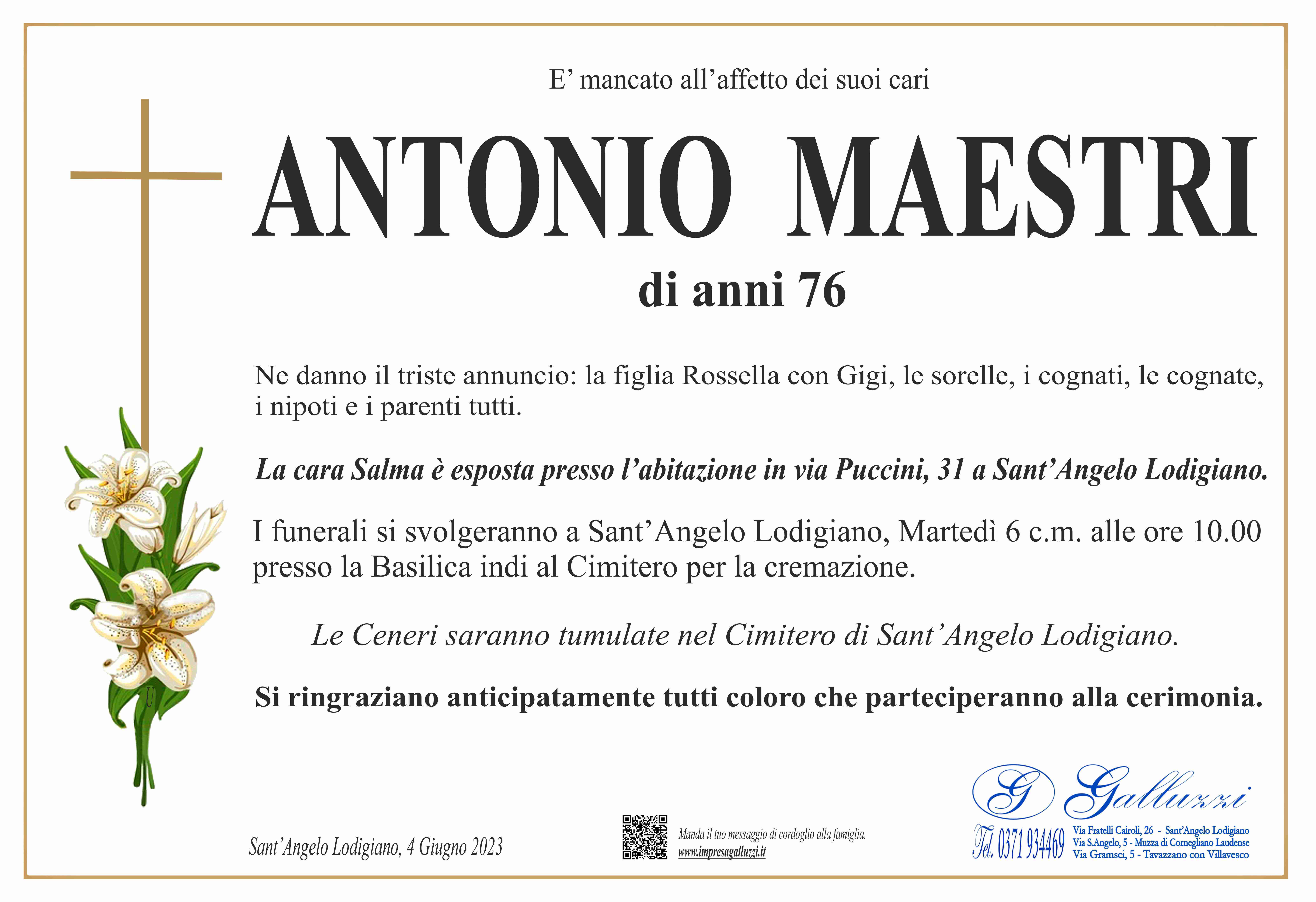 Antonio Maestri
