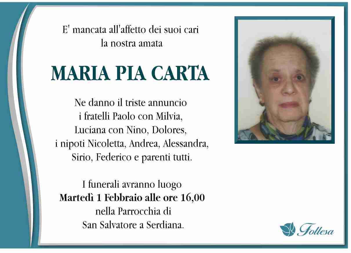 Maria Pia Carta