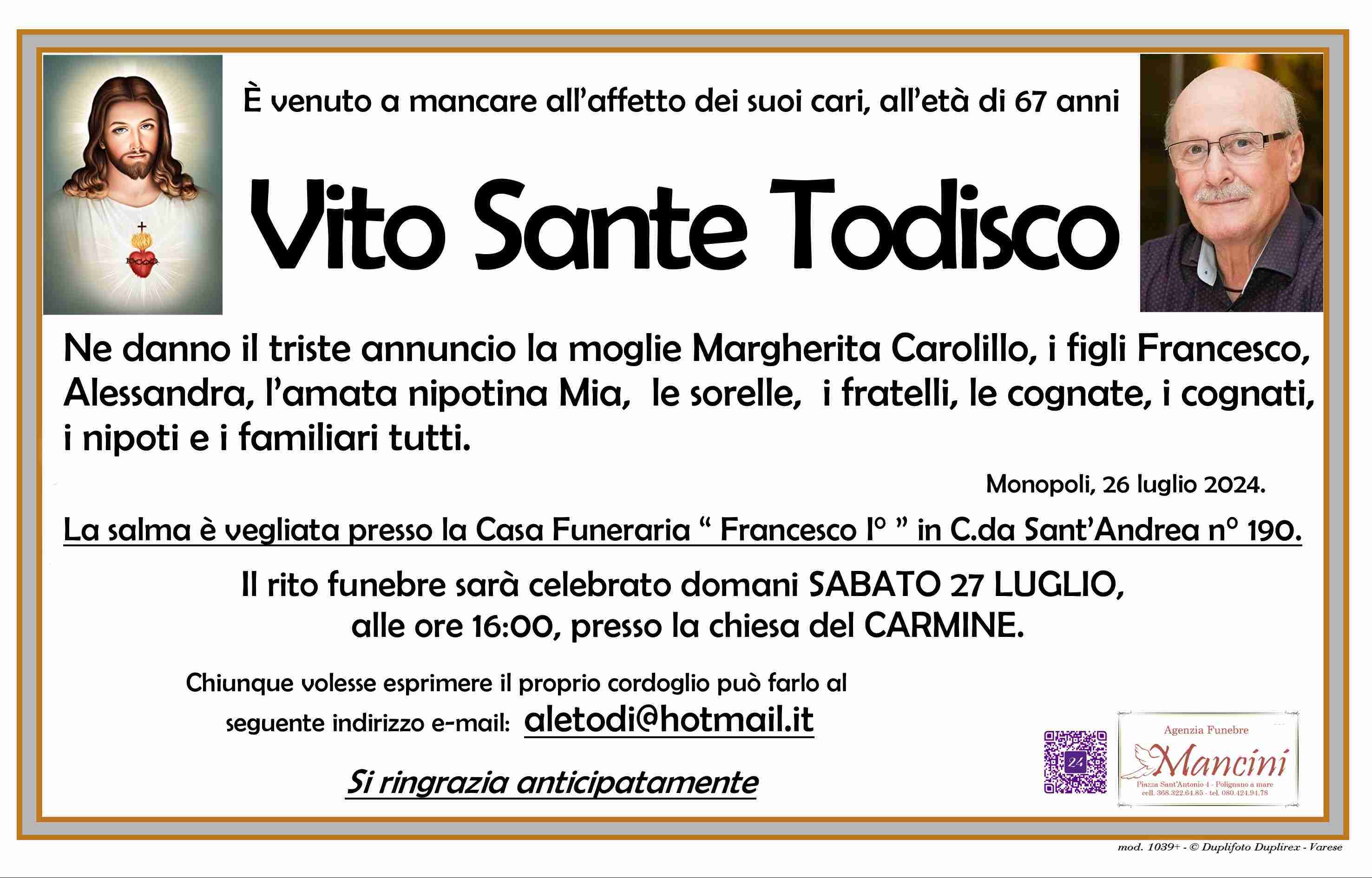 Vito Sante Todisco