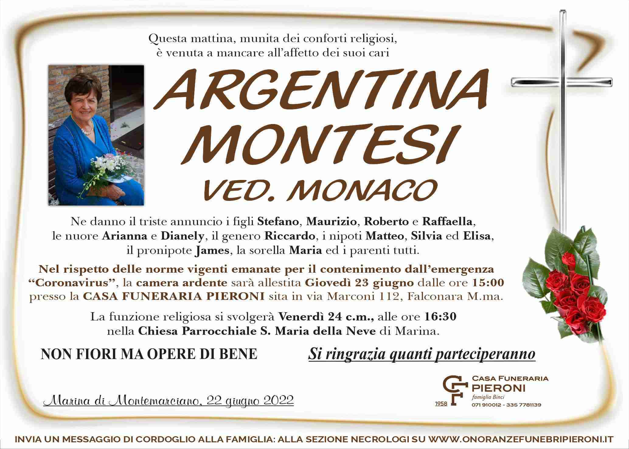Argentina Montesi