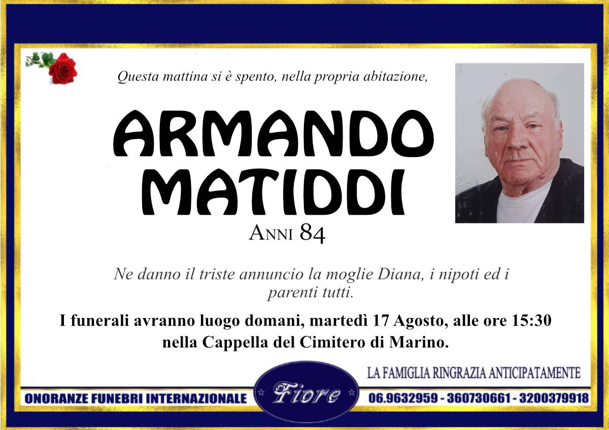 Armando Matiddi
