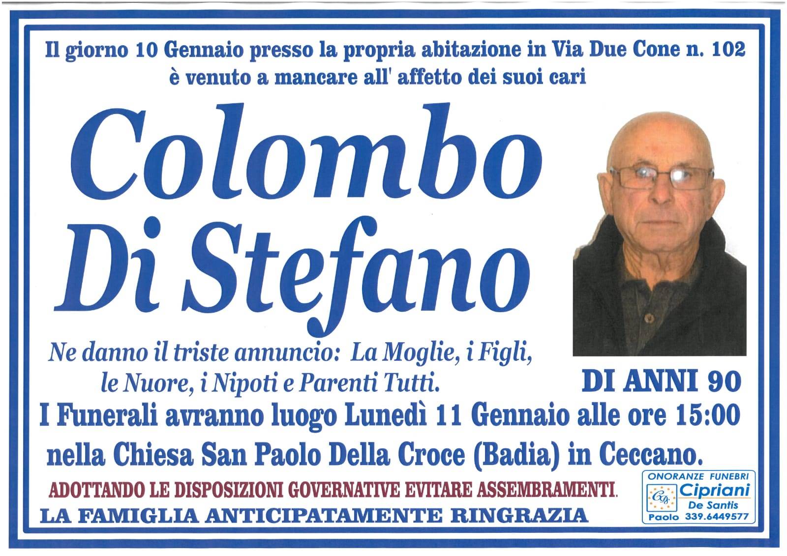 Colombo Di Stefano