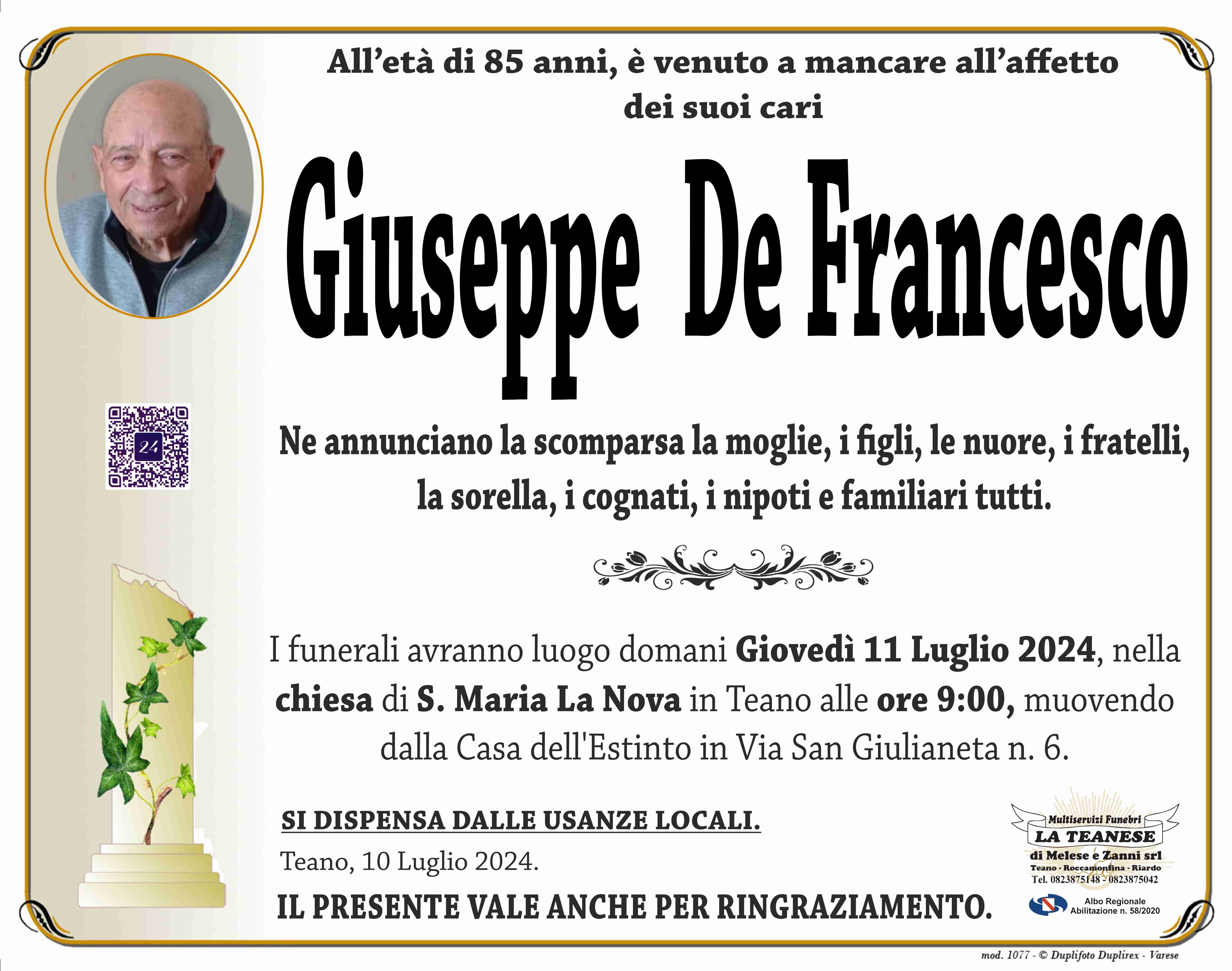 Giuseppe De Francesco